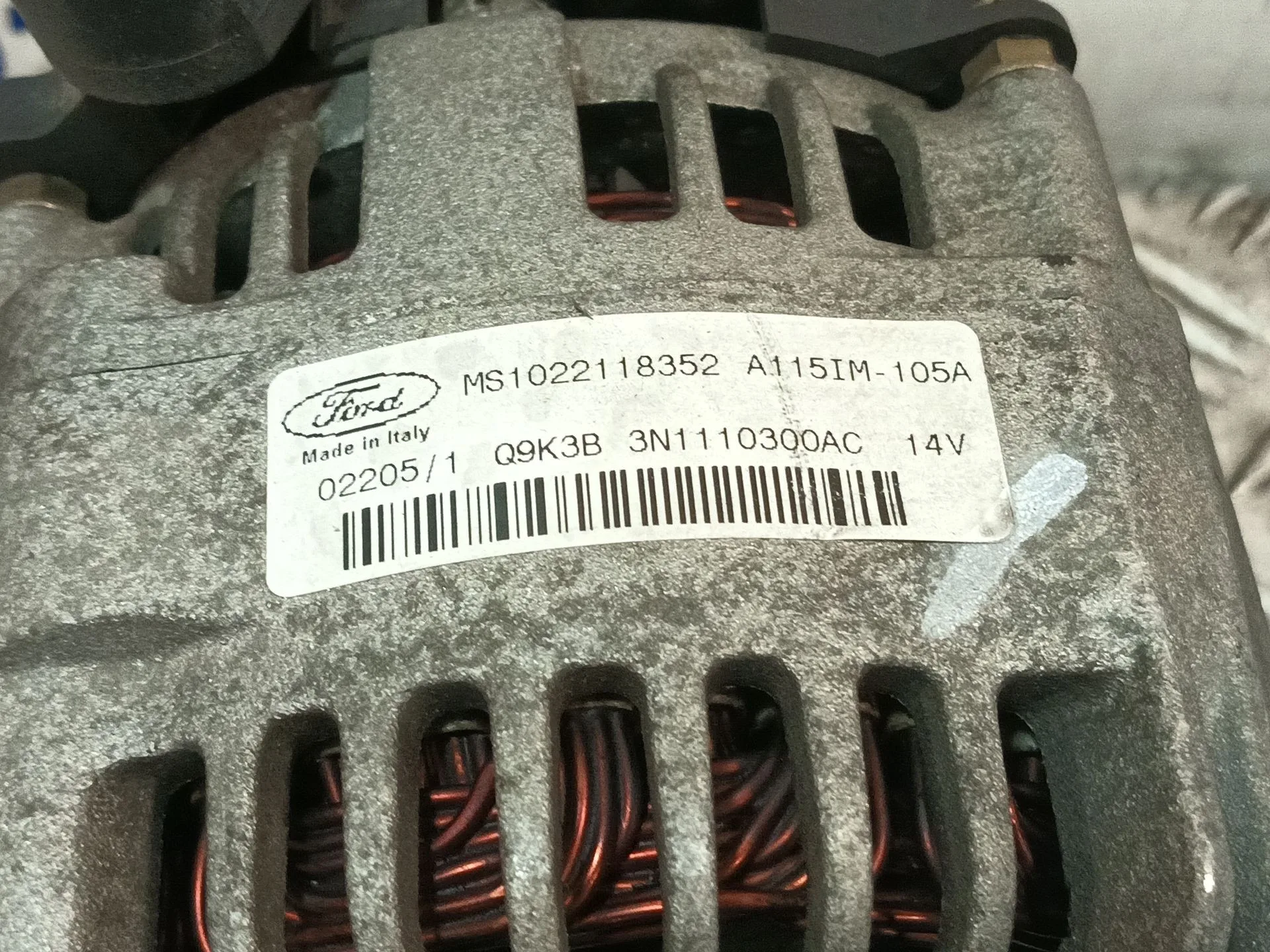 Alternador para Ford Focus Ii (Da_, Hcp, Dp)