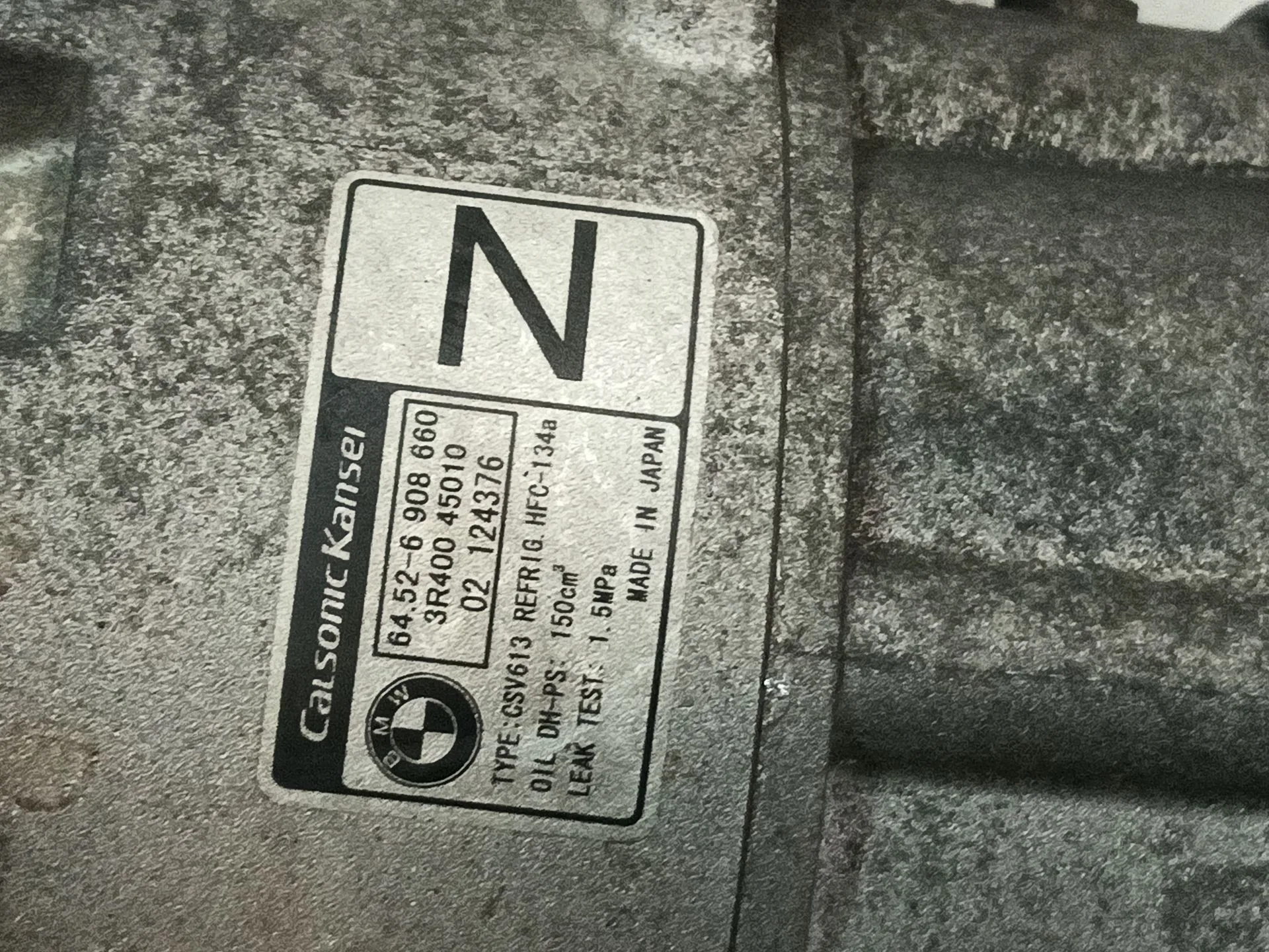Compresor Aire Acondicionado para Bmw Serie 3 Compact (E46)