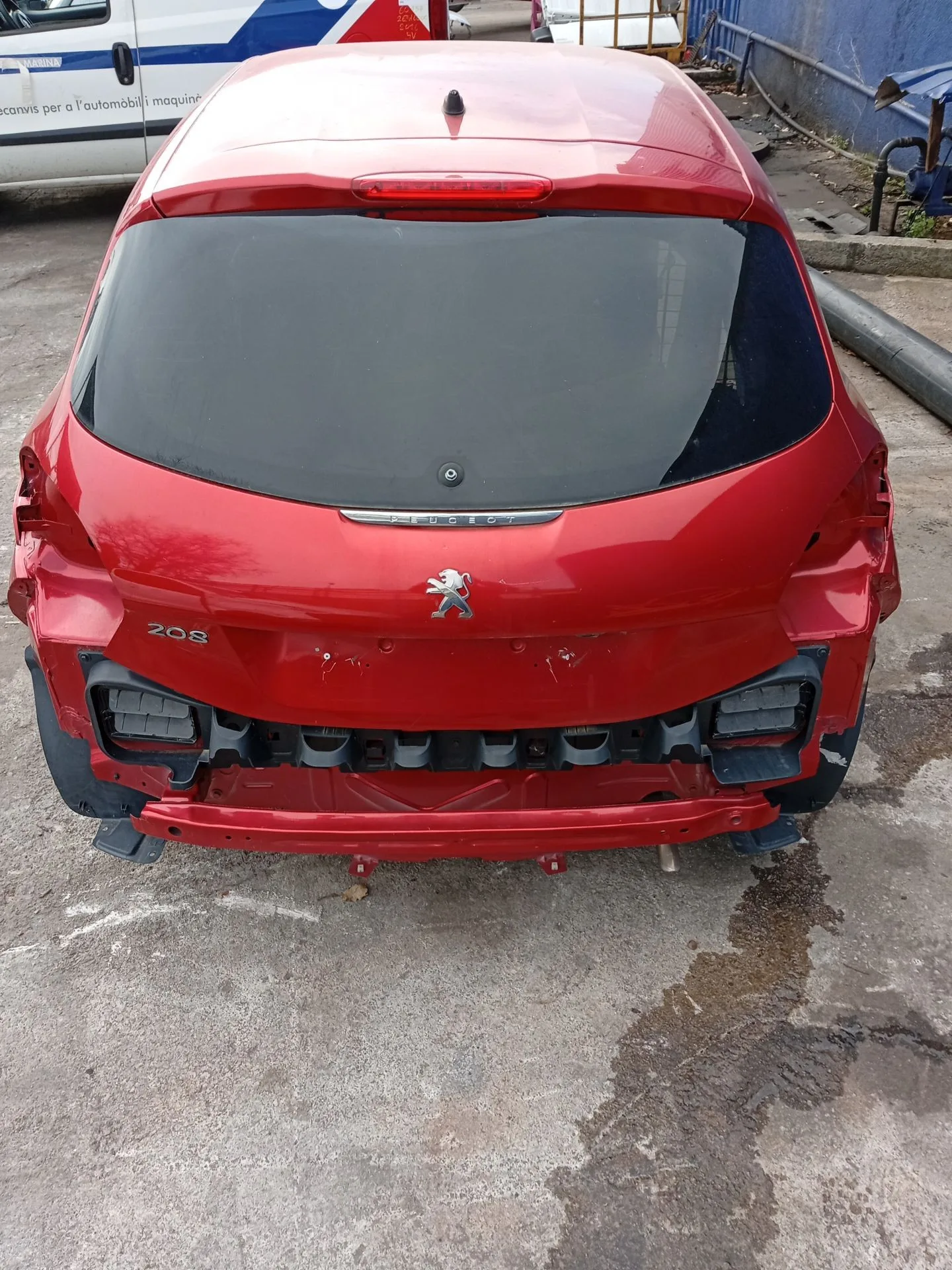 Porton Trasero para Peugeot 208