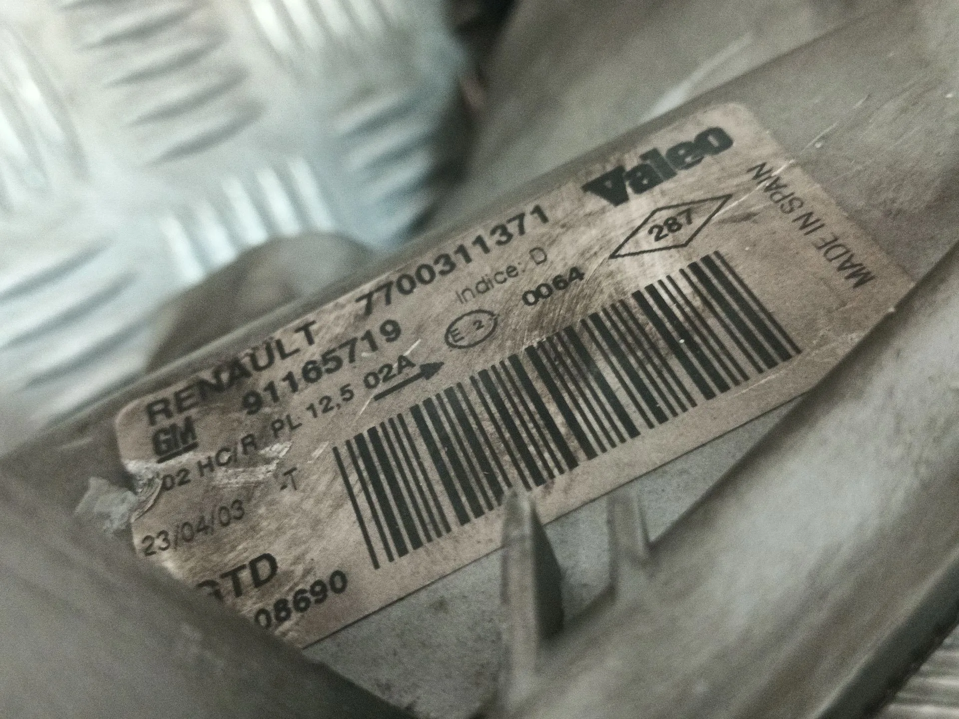 Faro Izquierdo para Renault Trafic Ii Furgoneta (Fl)