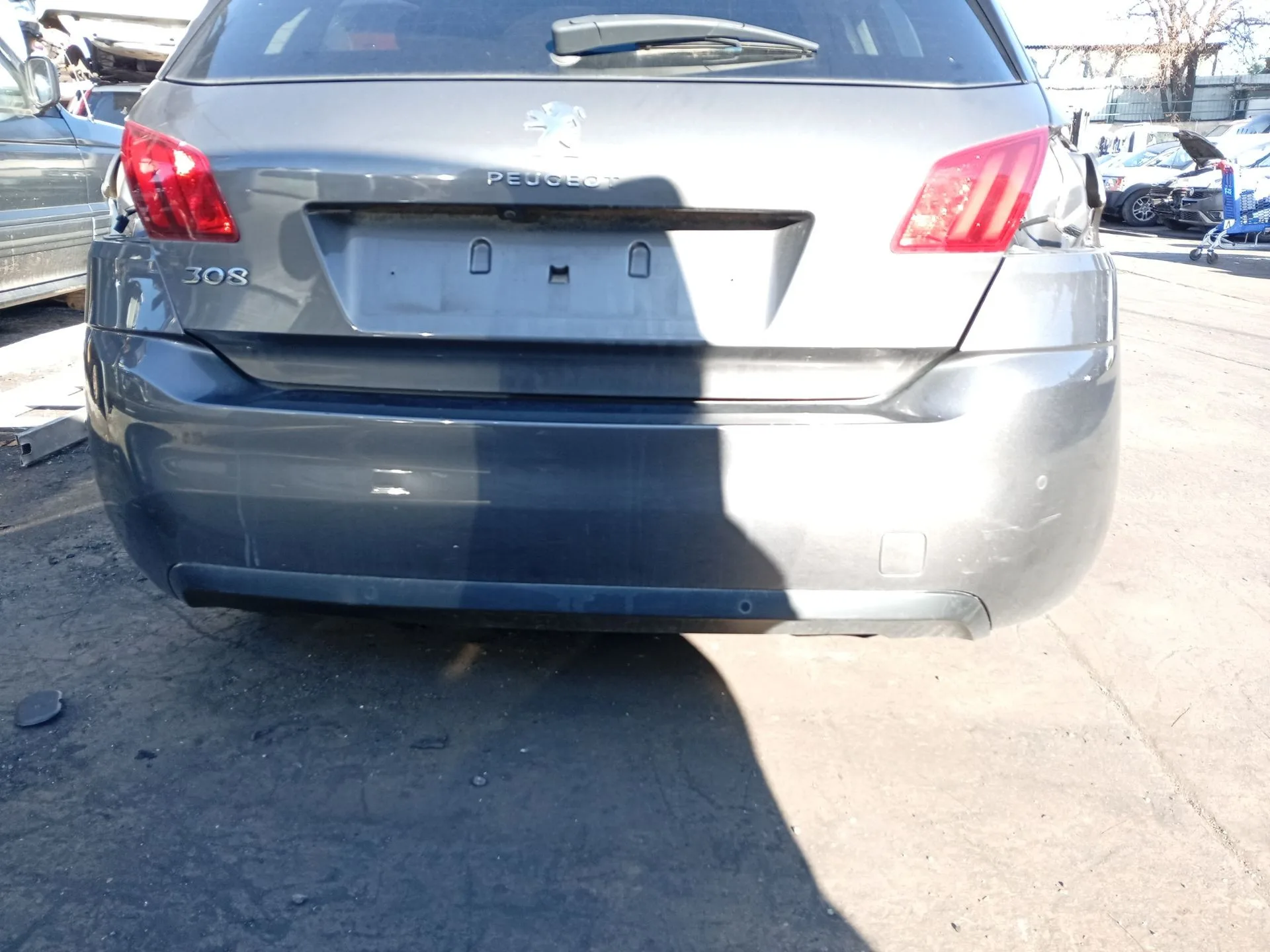 Paragolpes Trasero para Peugeot 308 Ii (Lb_, Lp_, Lw_, Lh_, L3_)