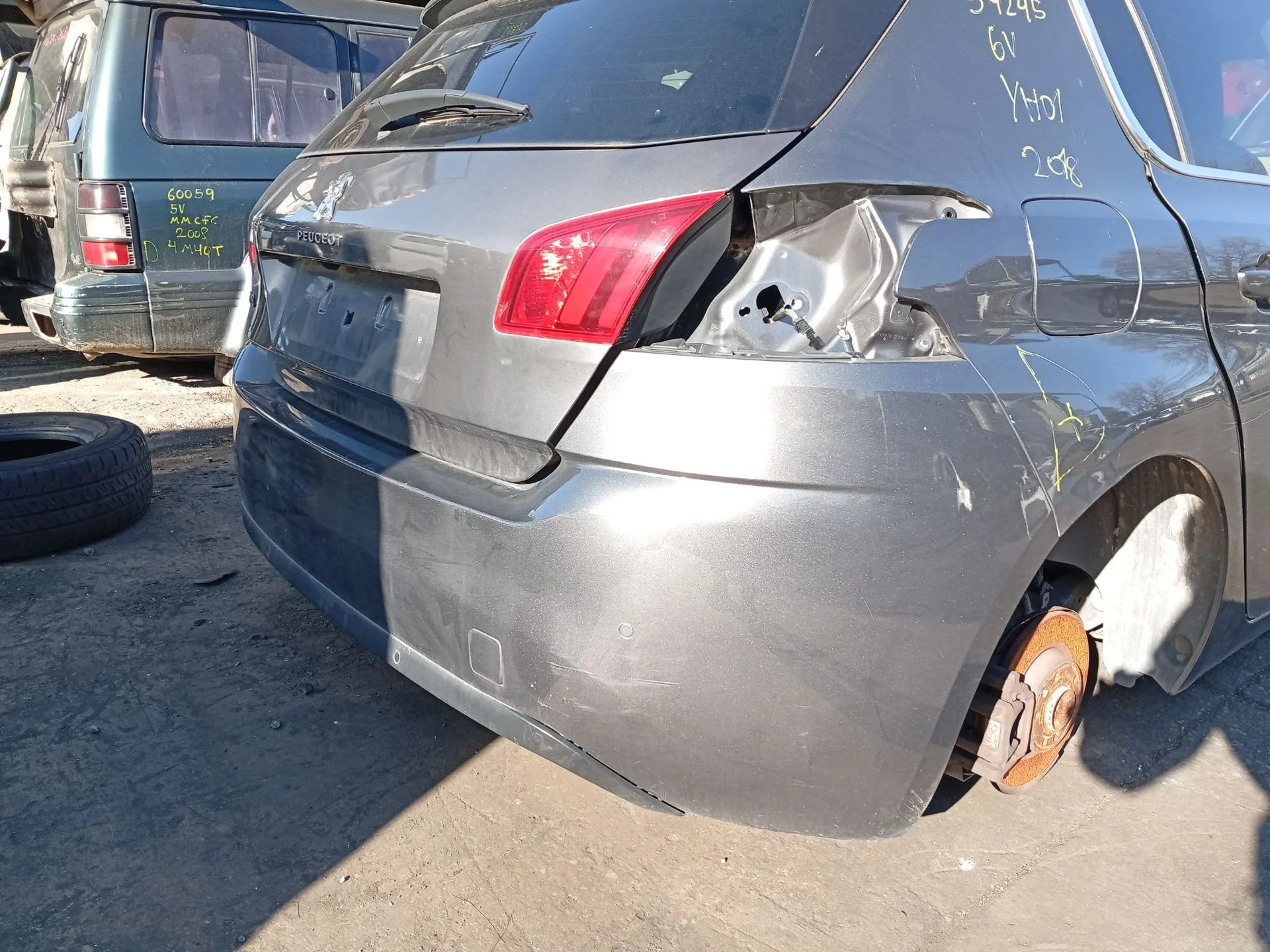 Paragolpes Trasero para Peugeot 308 Ii (Lb_, Lp_, Lw_, Lh_, L3_)
