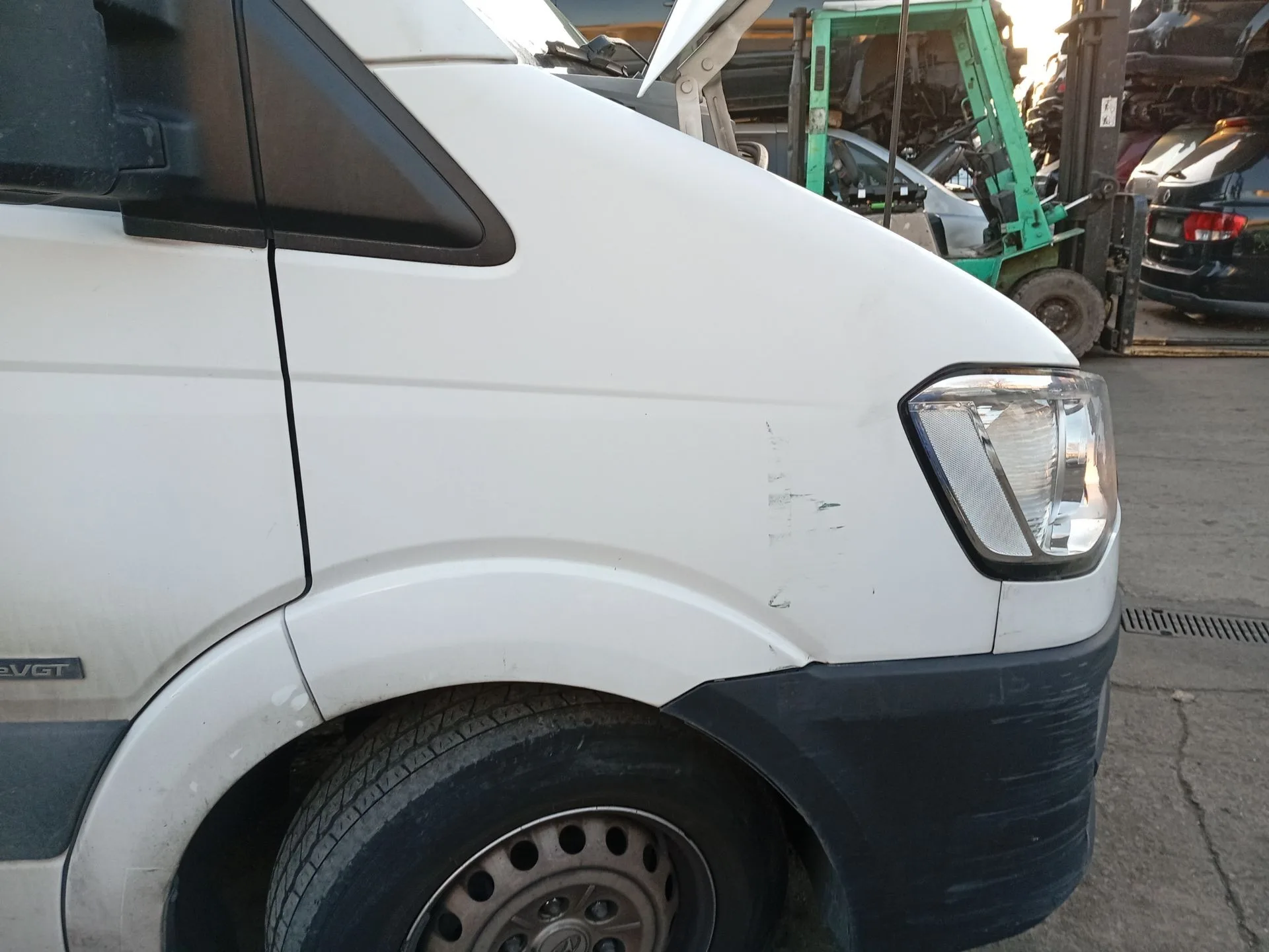 Aleta Delantera Derecha para Hyundai H350 Furgoneta