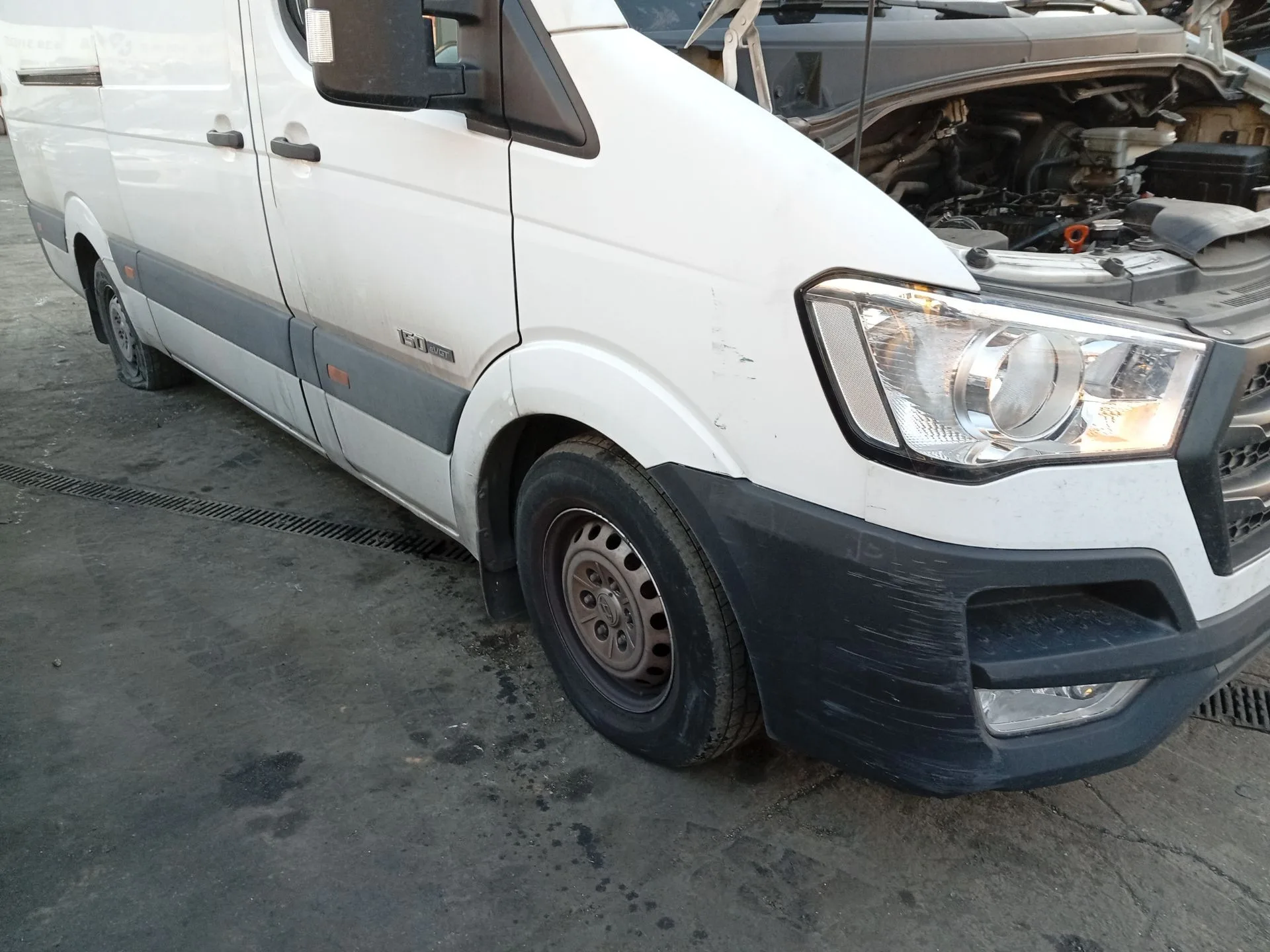 Amortiguador Delantero Derecho para Hyundai H350 Furgoneta