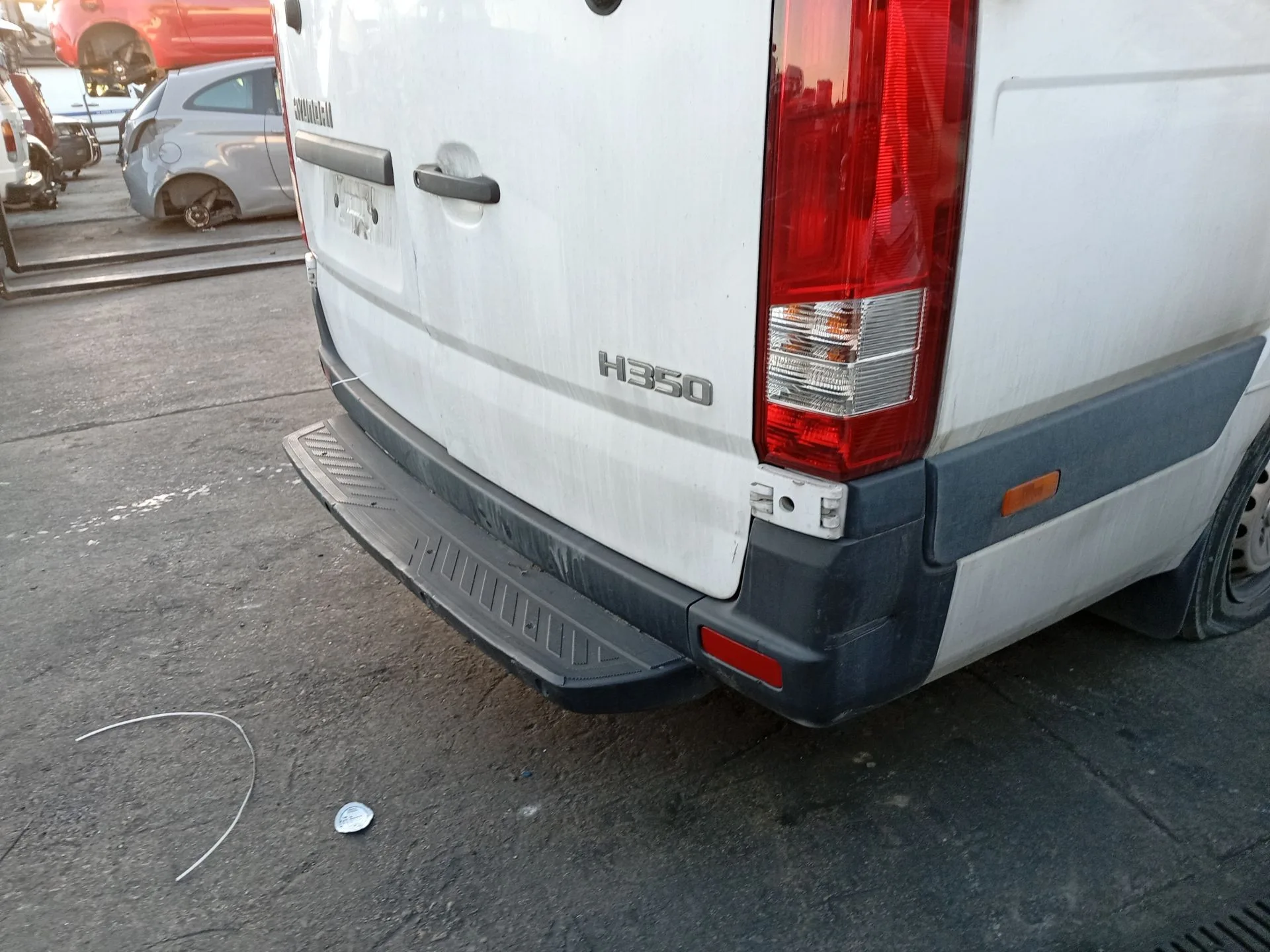 Paragolpes Trasero para Hyundai H350 Furgoneta