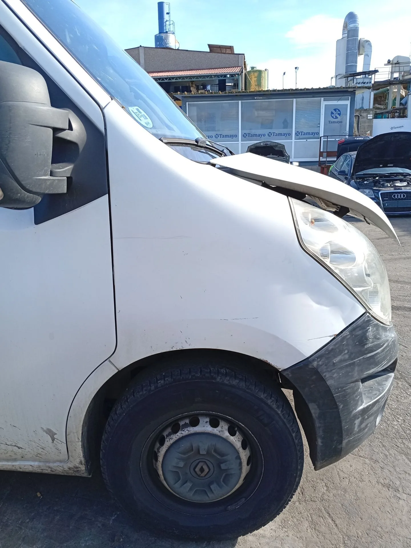 Aleta Delantera Derecha para Renault Master Iii Furgoneta (Fv)