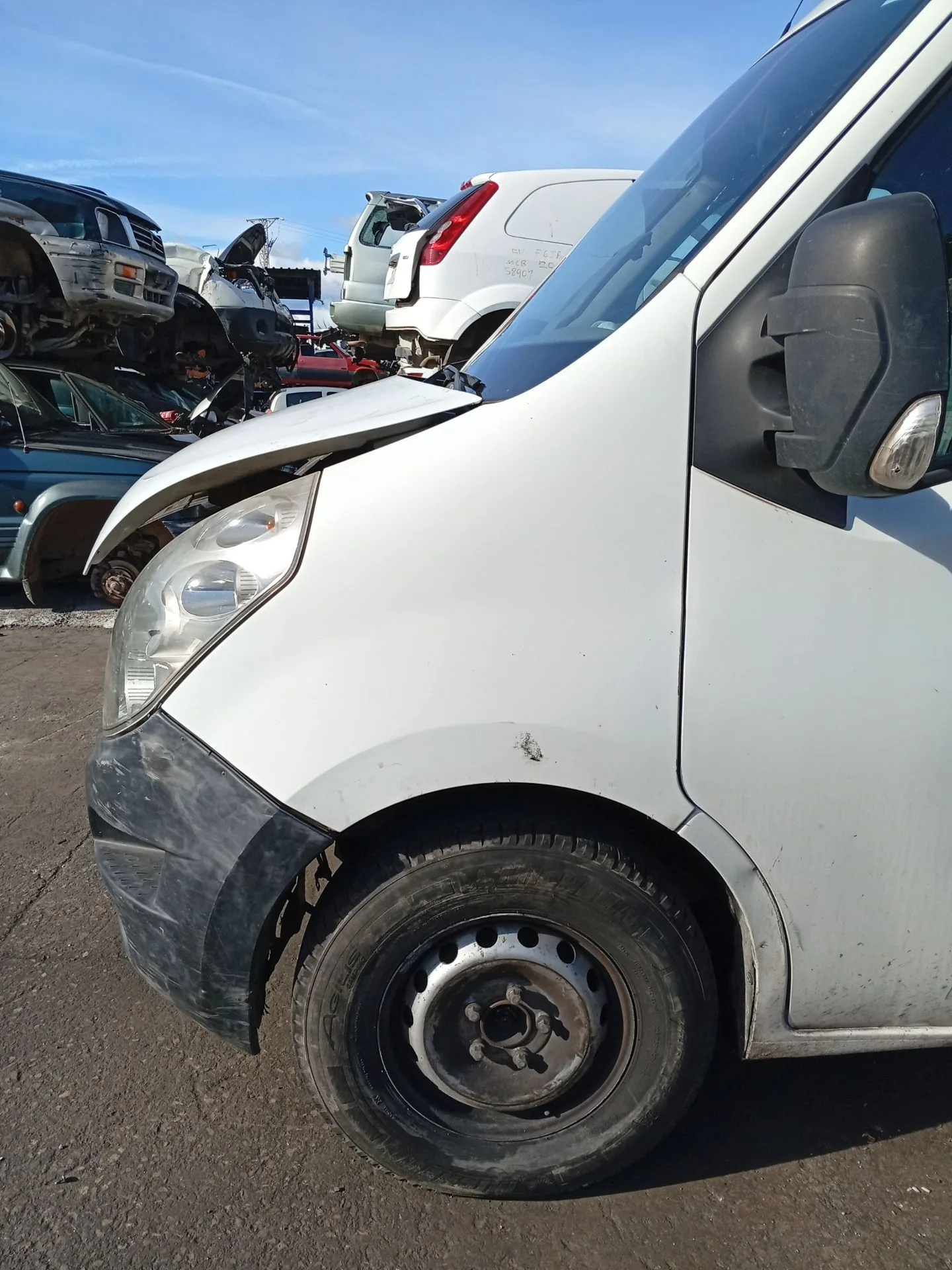 Aleta Delantera Izquierda para Renault Master Iii Furgoneta (Fv)