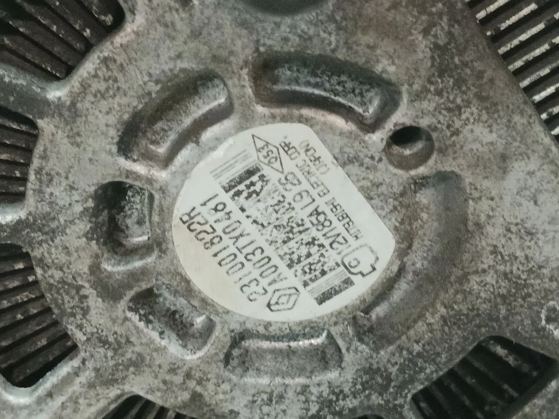 Alternador para Renault Master Iii Furgoneta (Fv)
