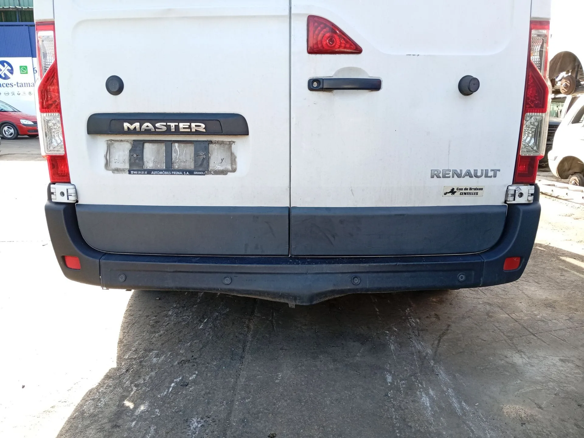 Paragolpes Trasero para Renault Master Iii Furgoneta (Fv)