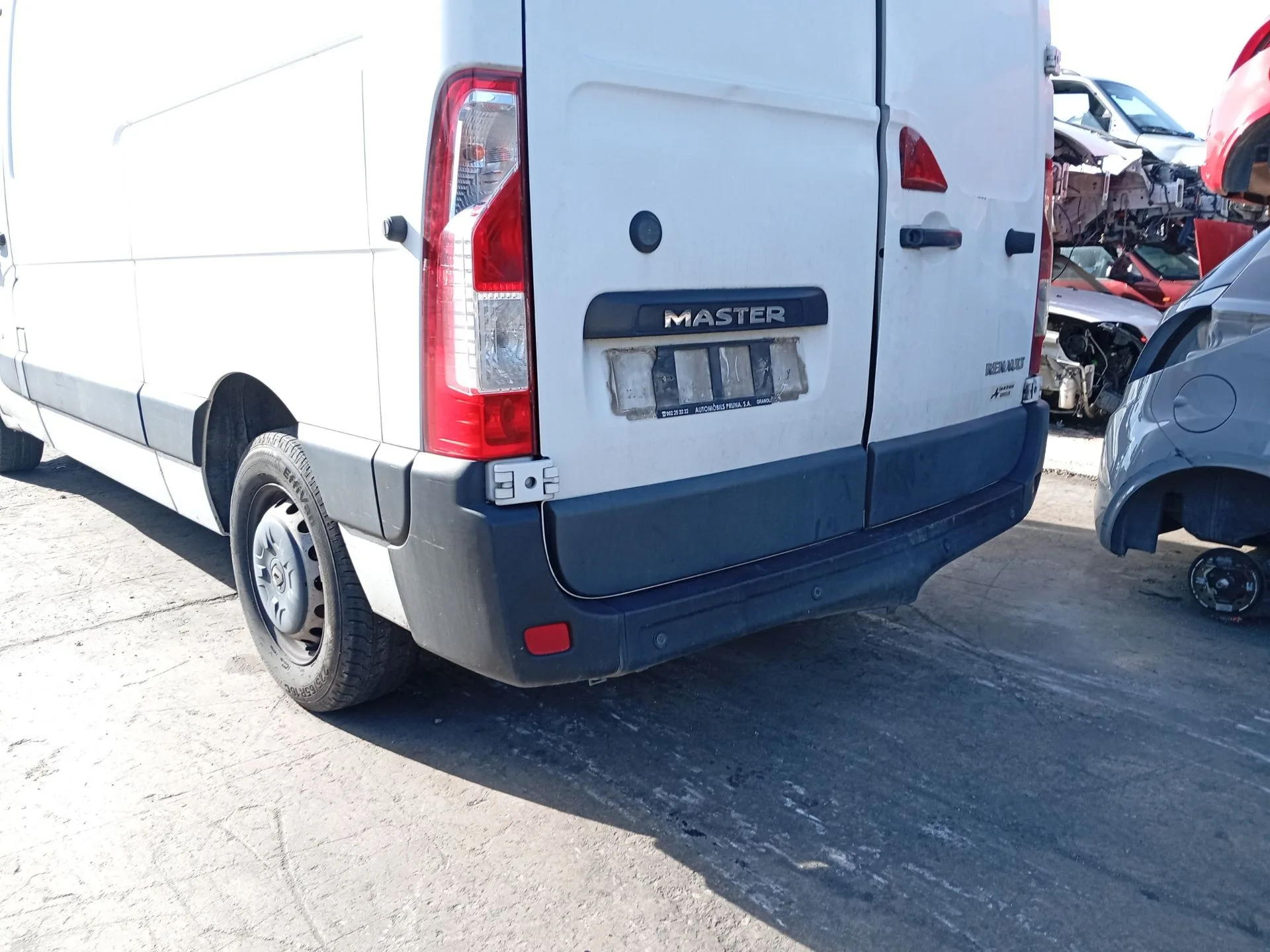 Paragolpes Trasero para Renault Master Iii Furgoneta (Fv)
