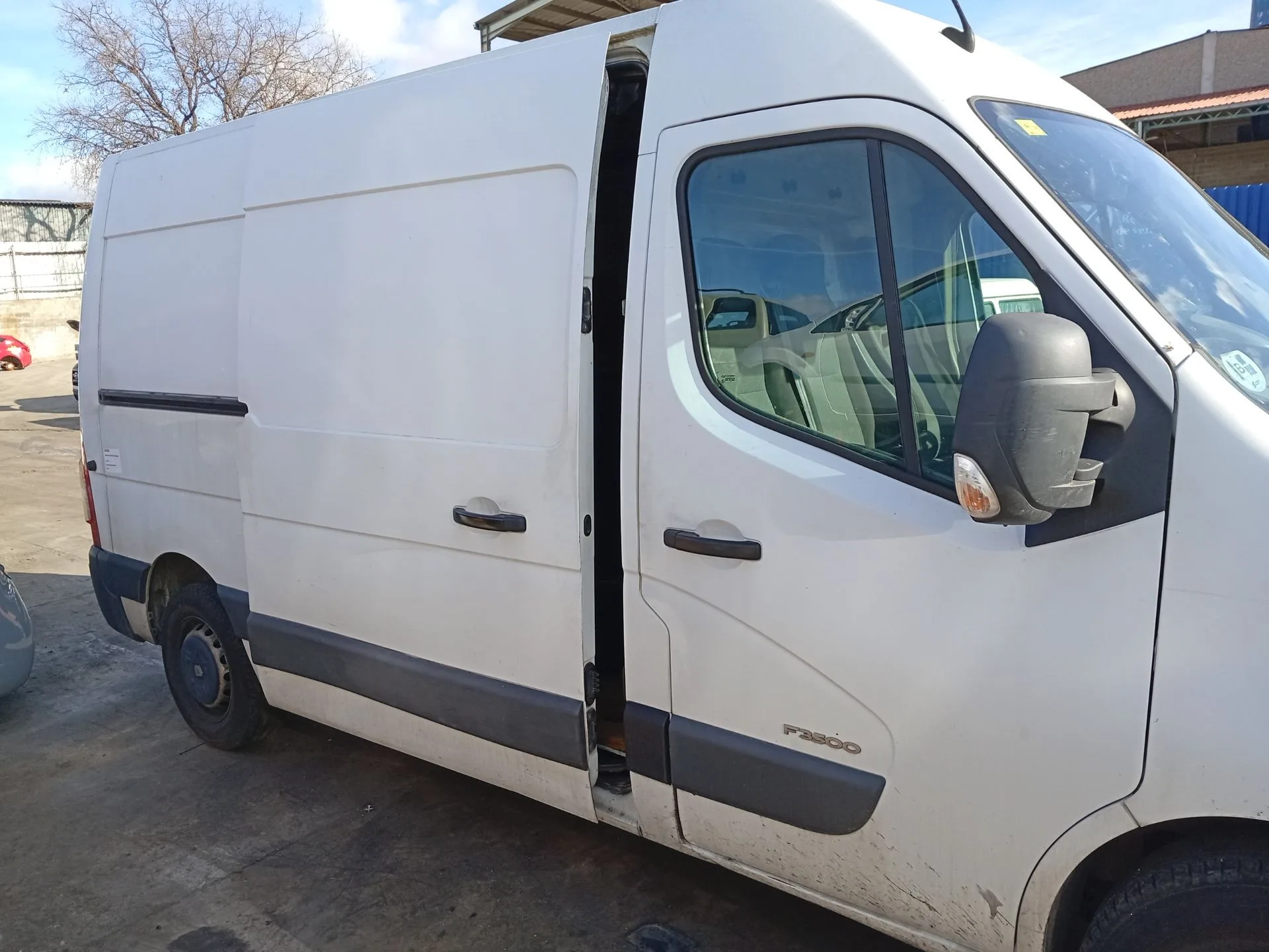 Puerta Delantera Derecha para Renault Master Iii Furgoneta (Fv)