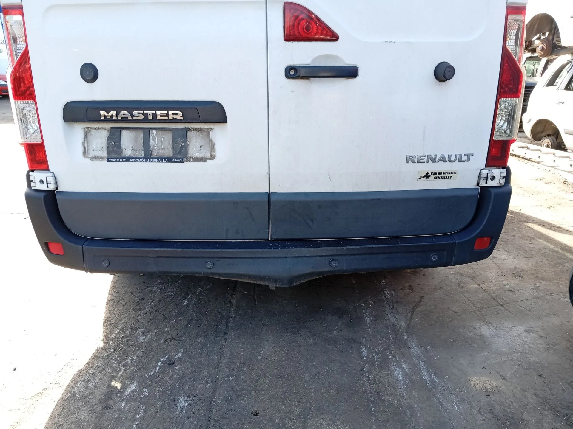 Refuerzo Paragolpes Trasero para Renault Master Iii Furgoneta (Fv)