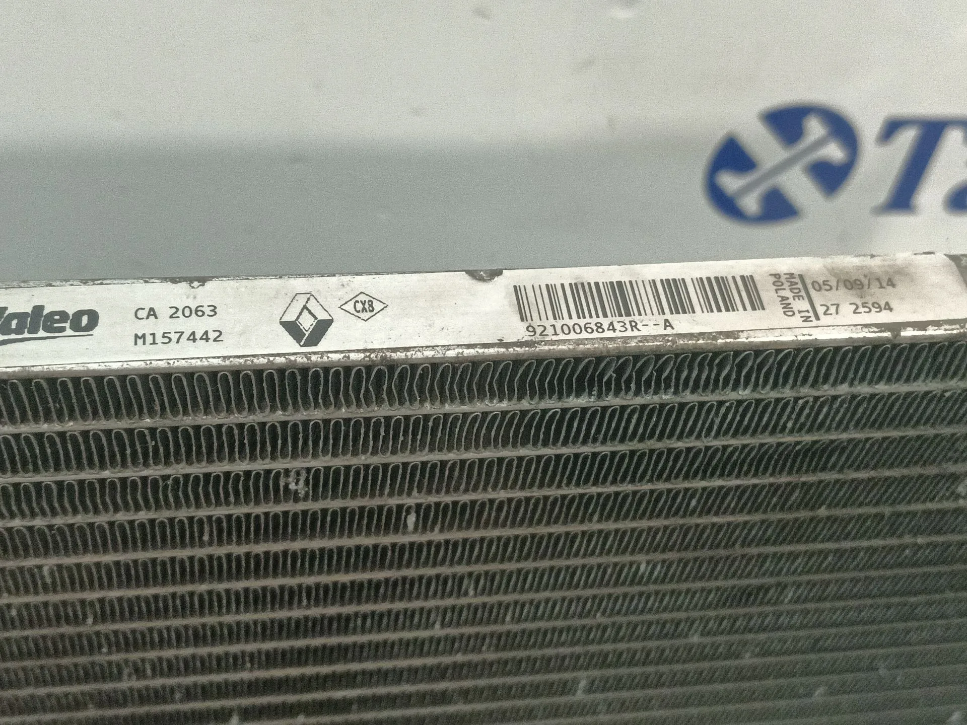 Condensador / Radiador Aire Acondicionado para Renault Clio Iv (Bh_)