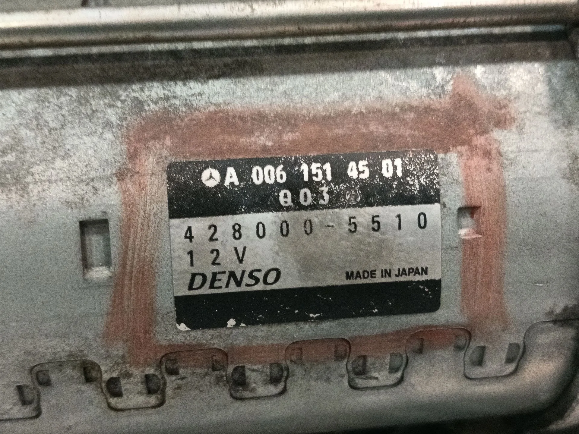 Motor Arranque para Mercedes-Benz Viano (W639)