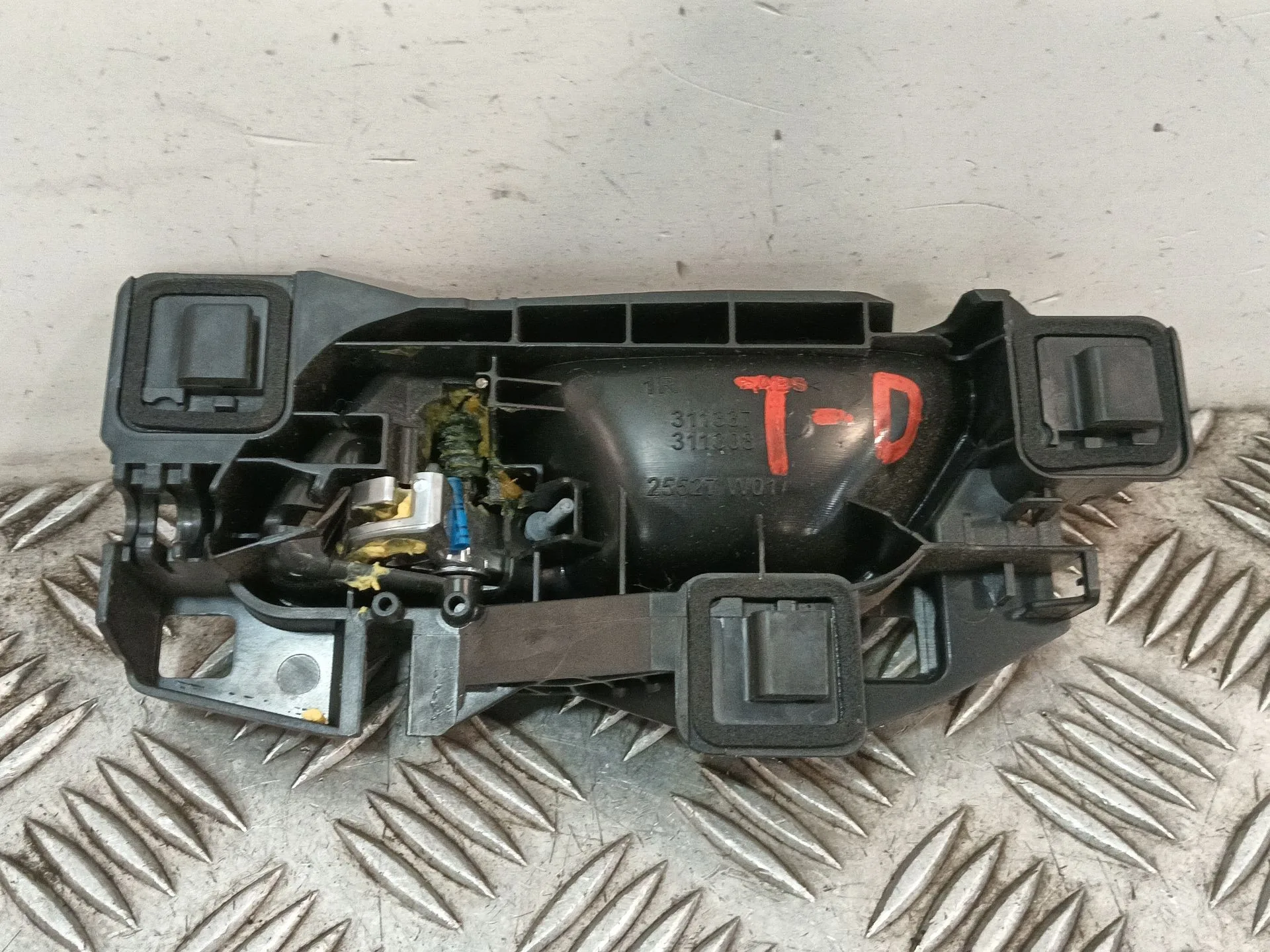 Maneta Interior Trasera Derecha para Peugeot 308 Ii (Lb_, Lp_, Lw_, Lh_, L3_)