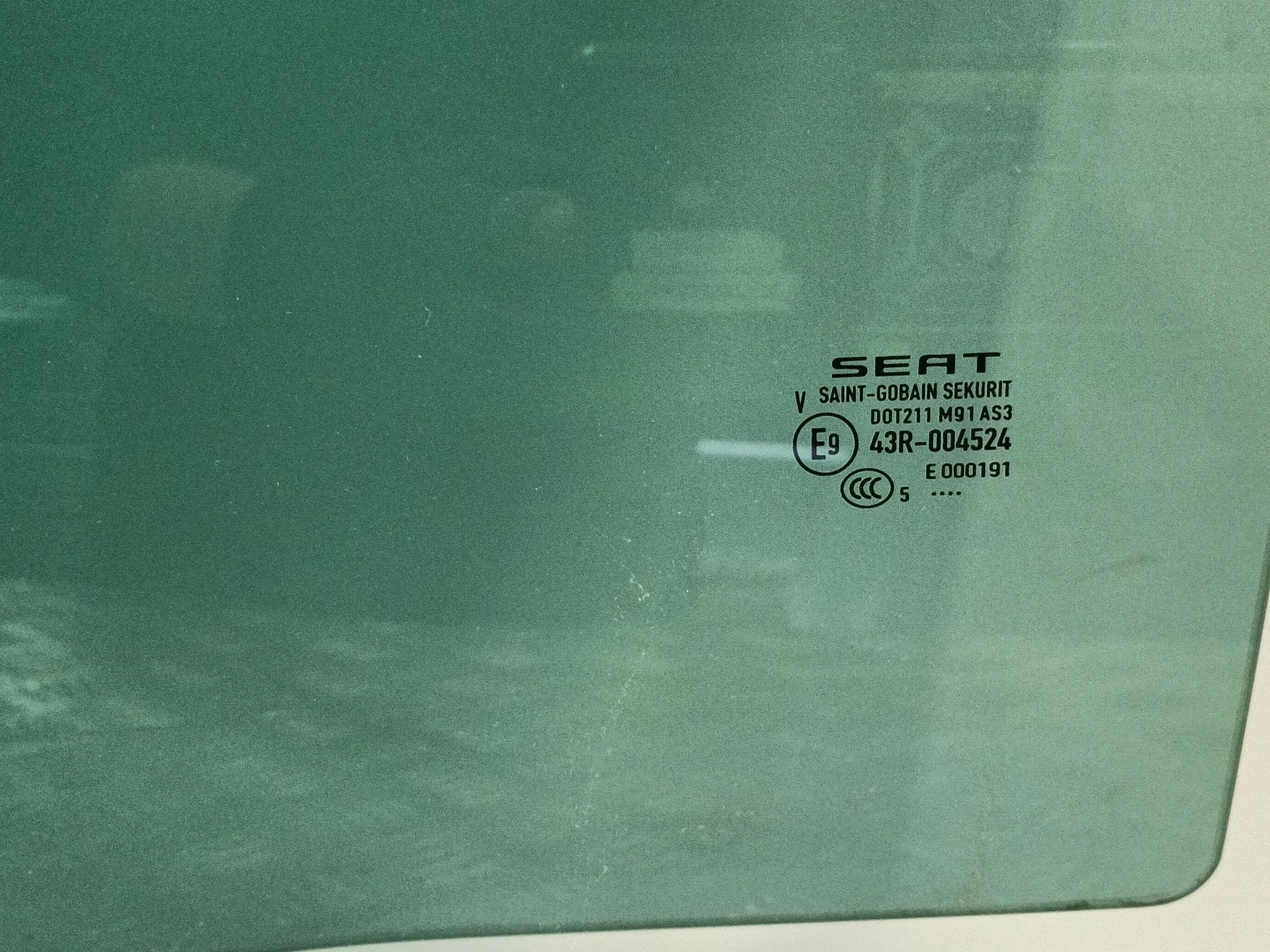Luna Trasera Izquierda para Seat Leon (5F1)