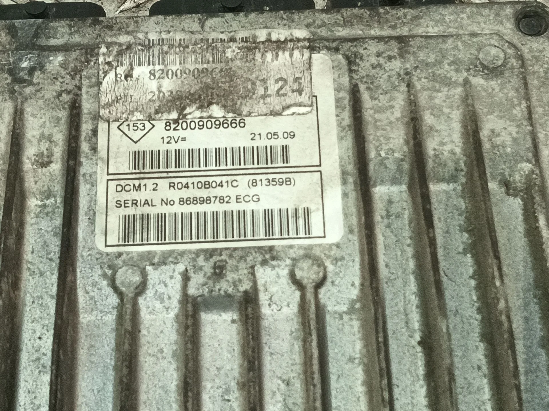 Centralita Motor Uce para Renault Kangoo Express (Fw0/1_)