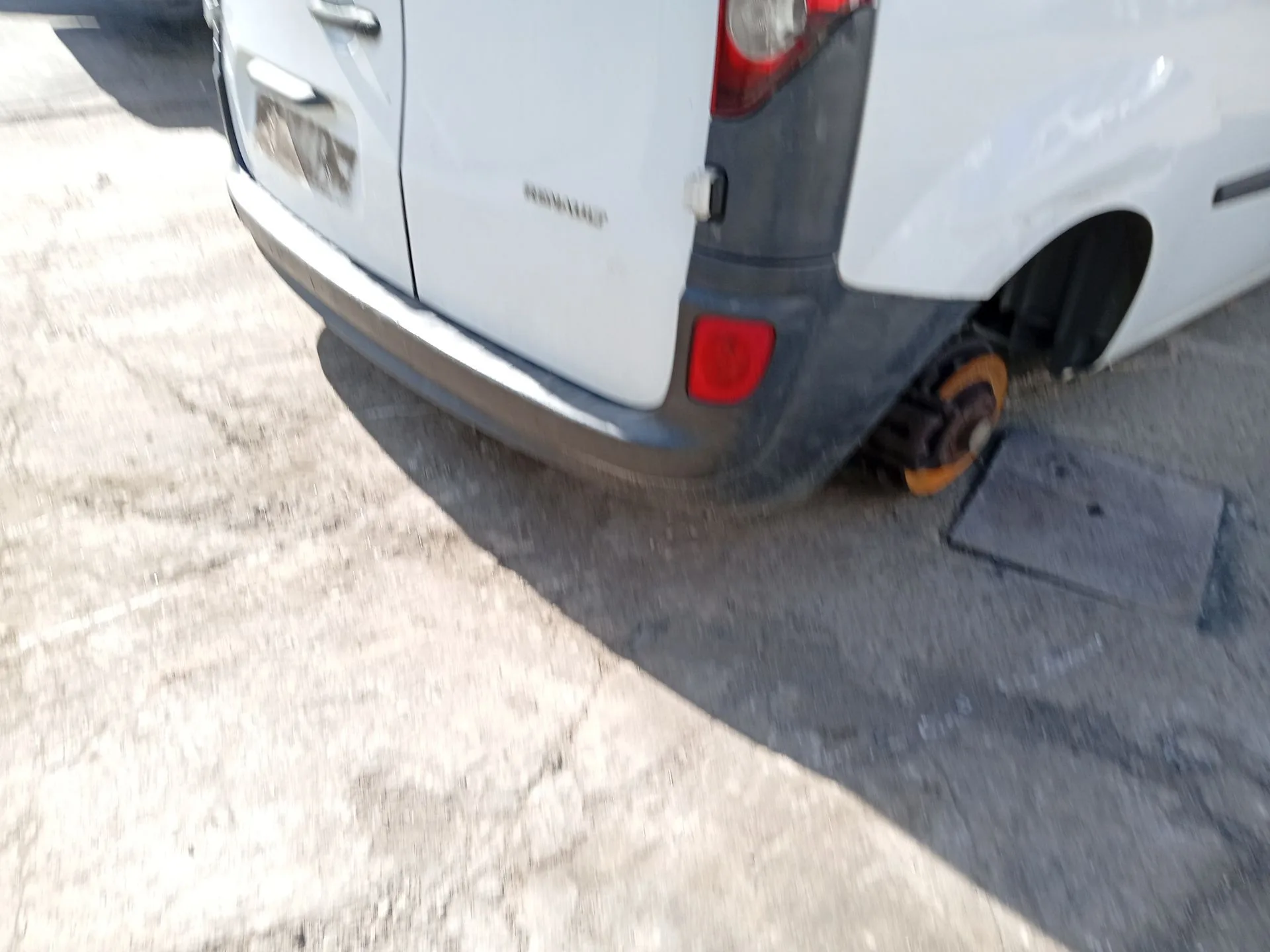 Paragolpes Trasero para Renault Kangoo Express (Fw0/1_)