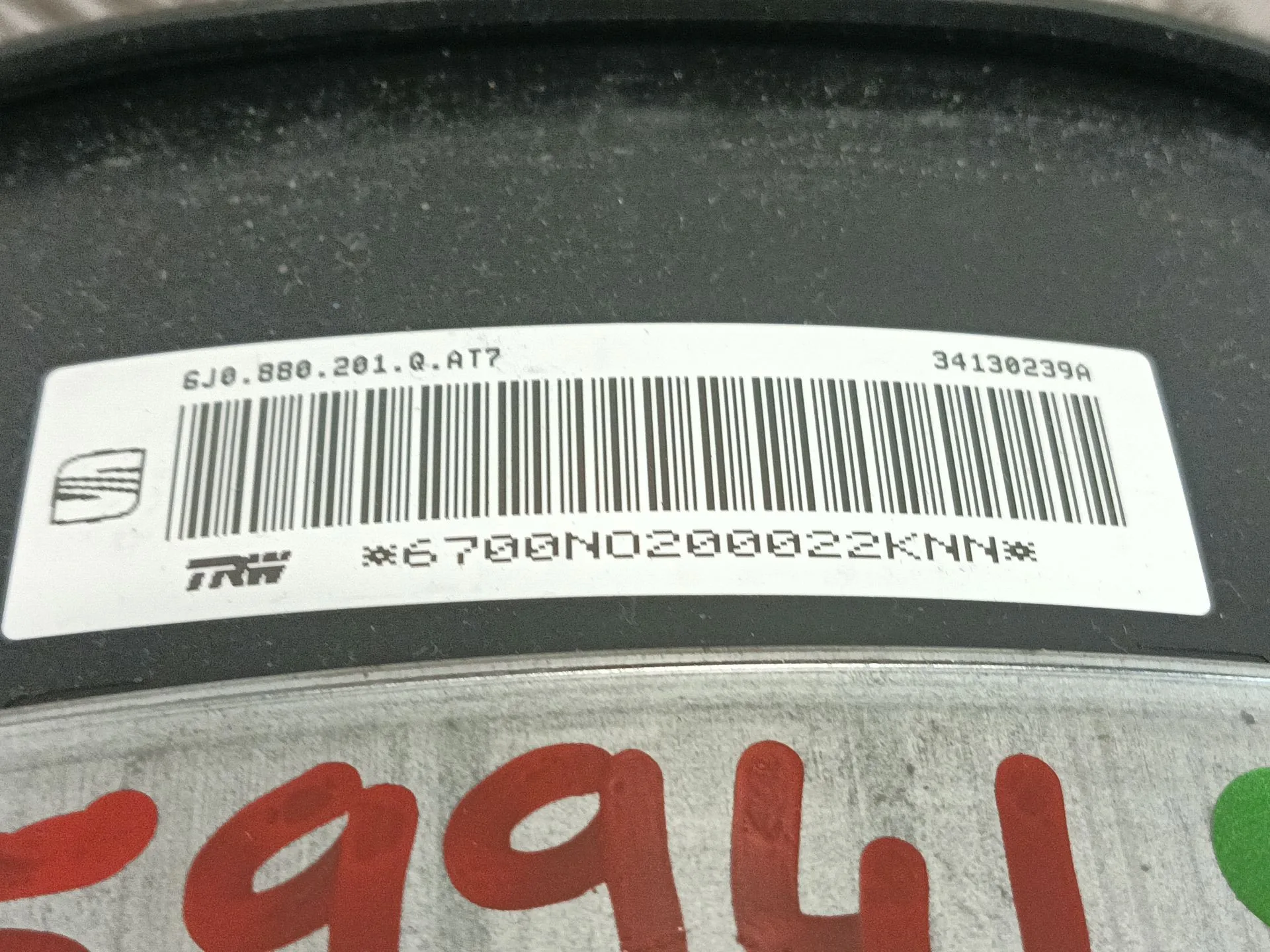 Airbag Delantero Izquierdo para Seat Ibiza Iv (6J5, 6P1)