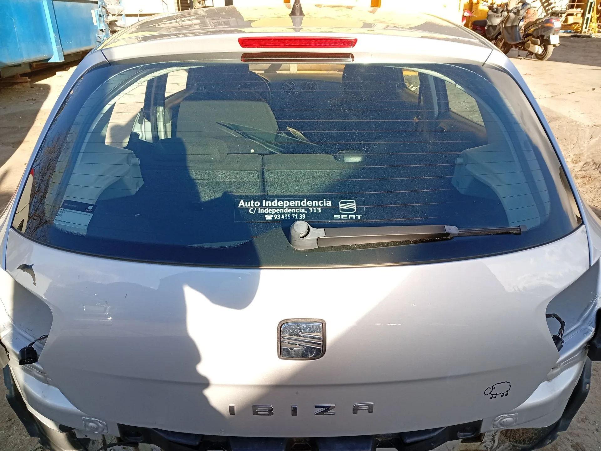 Motor Limpia Trasero para Seat Ibiza Iv (6J5, 6P1)