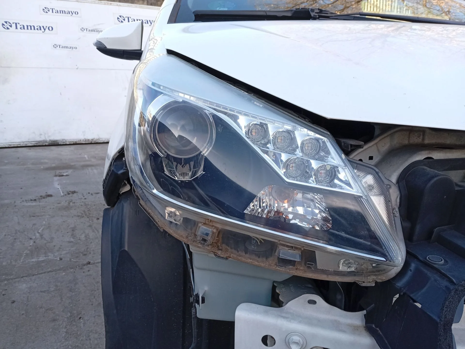 Faro Derecho para Toyota Yaris (Xp13M)