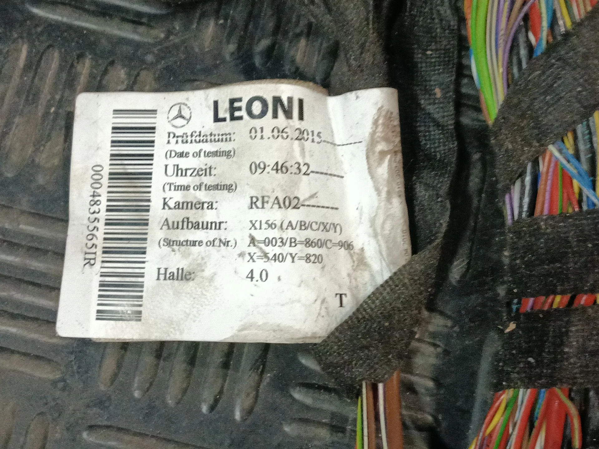 Instalacion Electrica Salpicadero para Mercedes-Benz Clase Gla (W156)