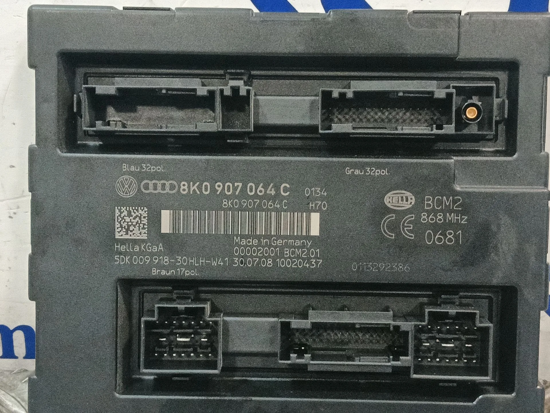Modulo Confort para Audi A5 (8T3)