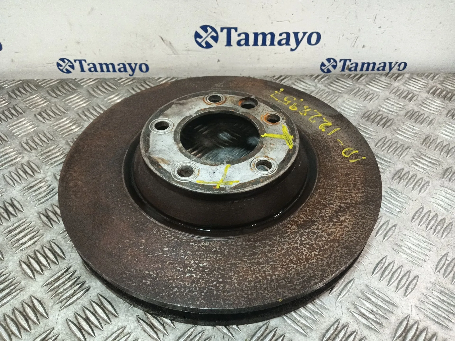 Disco Freno Delantero Izquierdo para Audi Q7 (4Lb)
