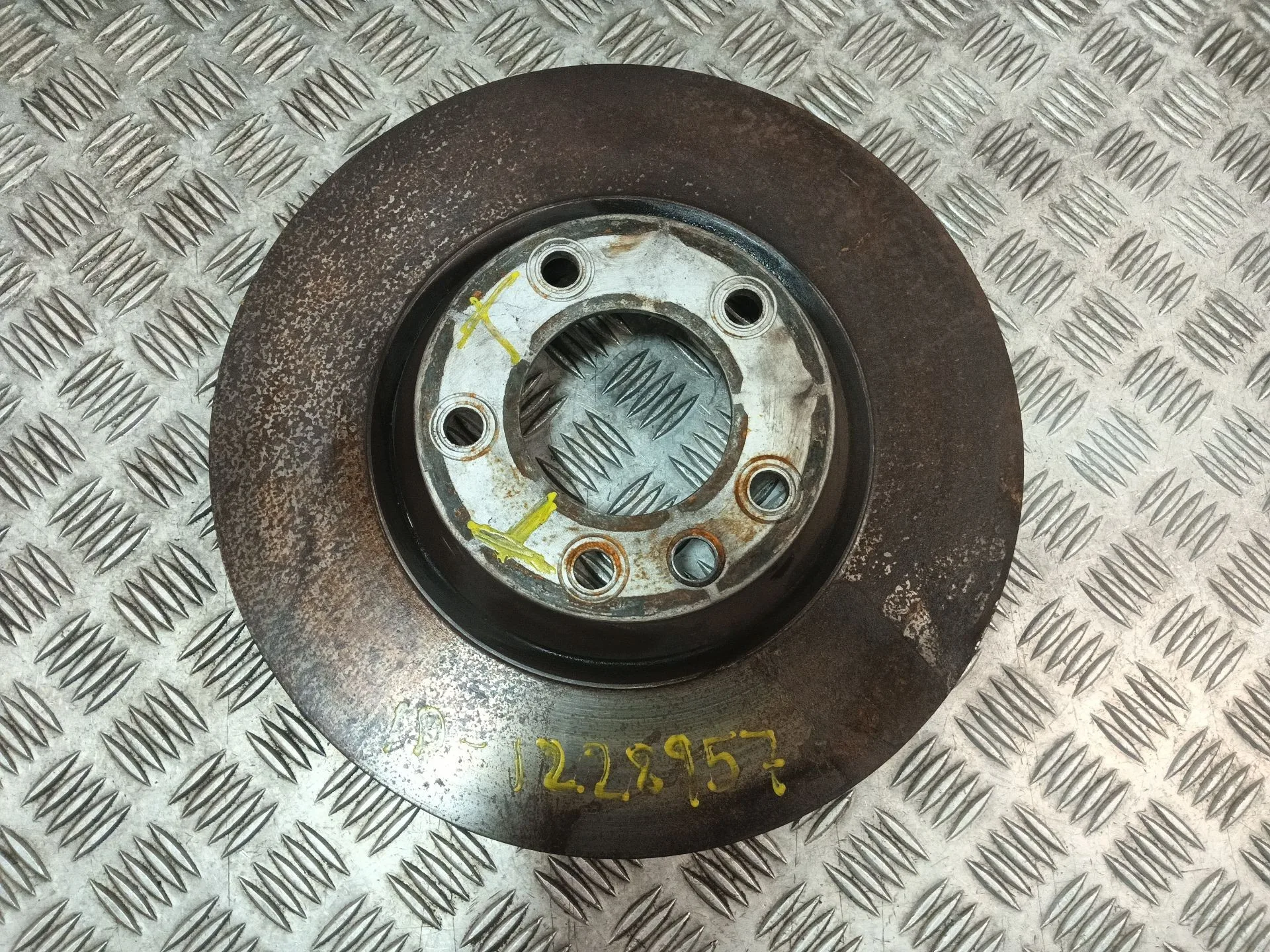 Disco Freno Delantero Izquierdo para Audi Q7 (4Lb)