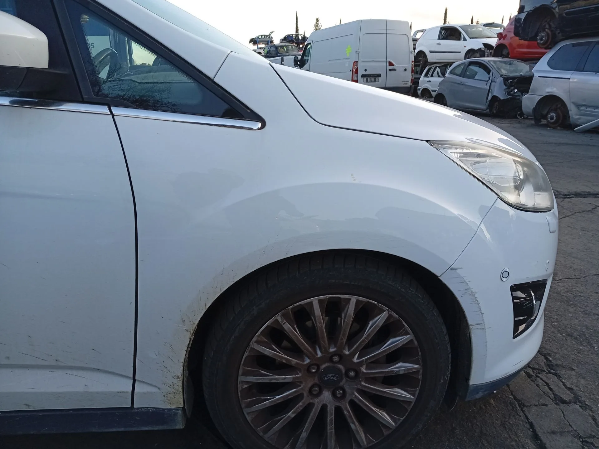 Aleta Delantera Derecha para Ford C-Max Ii (Dxa/Cb7, Dxa/Ceu)