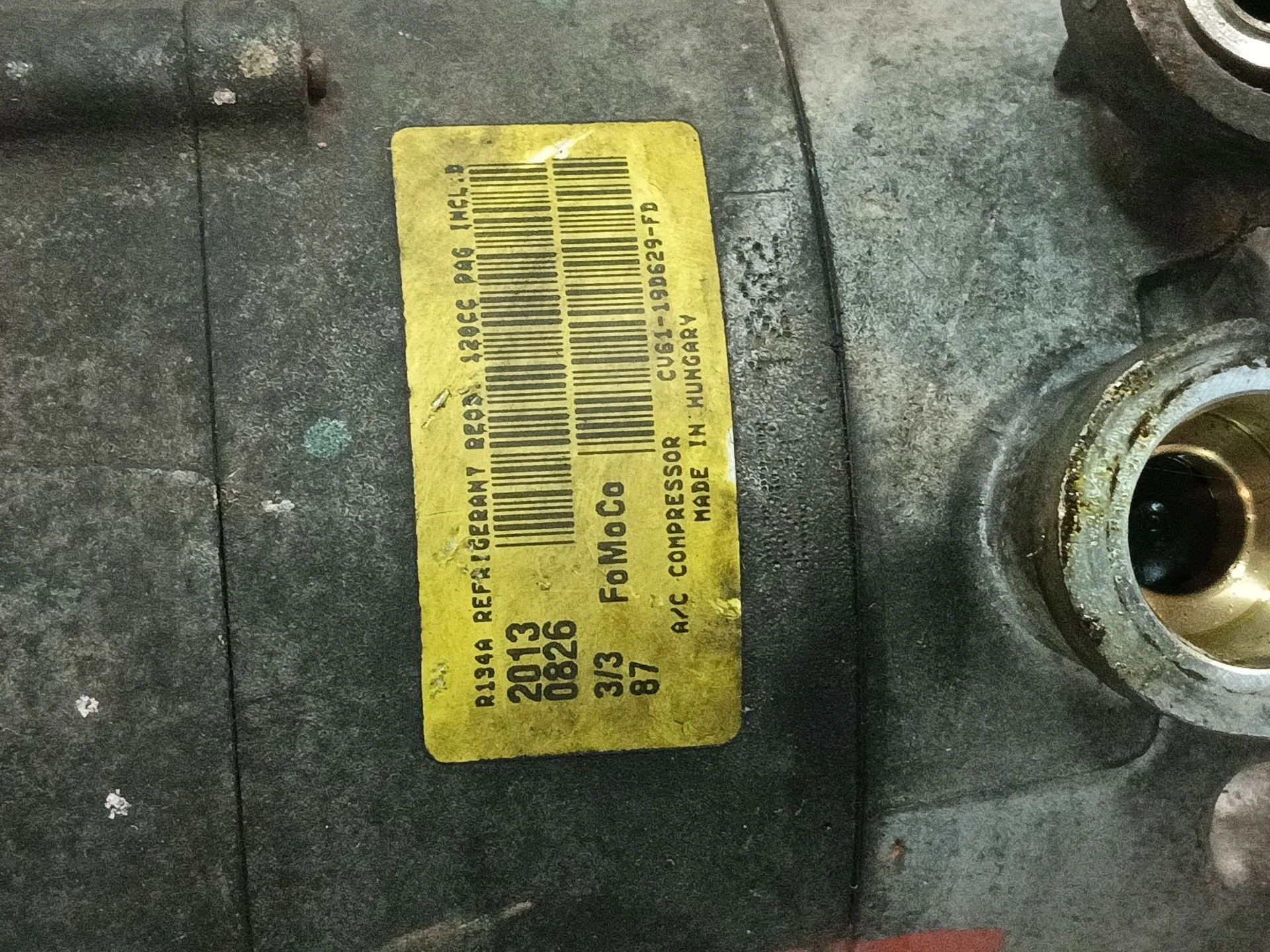 Compresor Aire Acondicionado para Ford C-Max Ii (Dxa/Cb7, Dxa/Ceu)