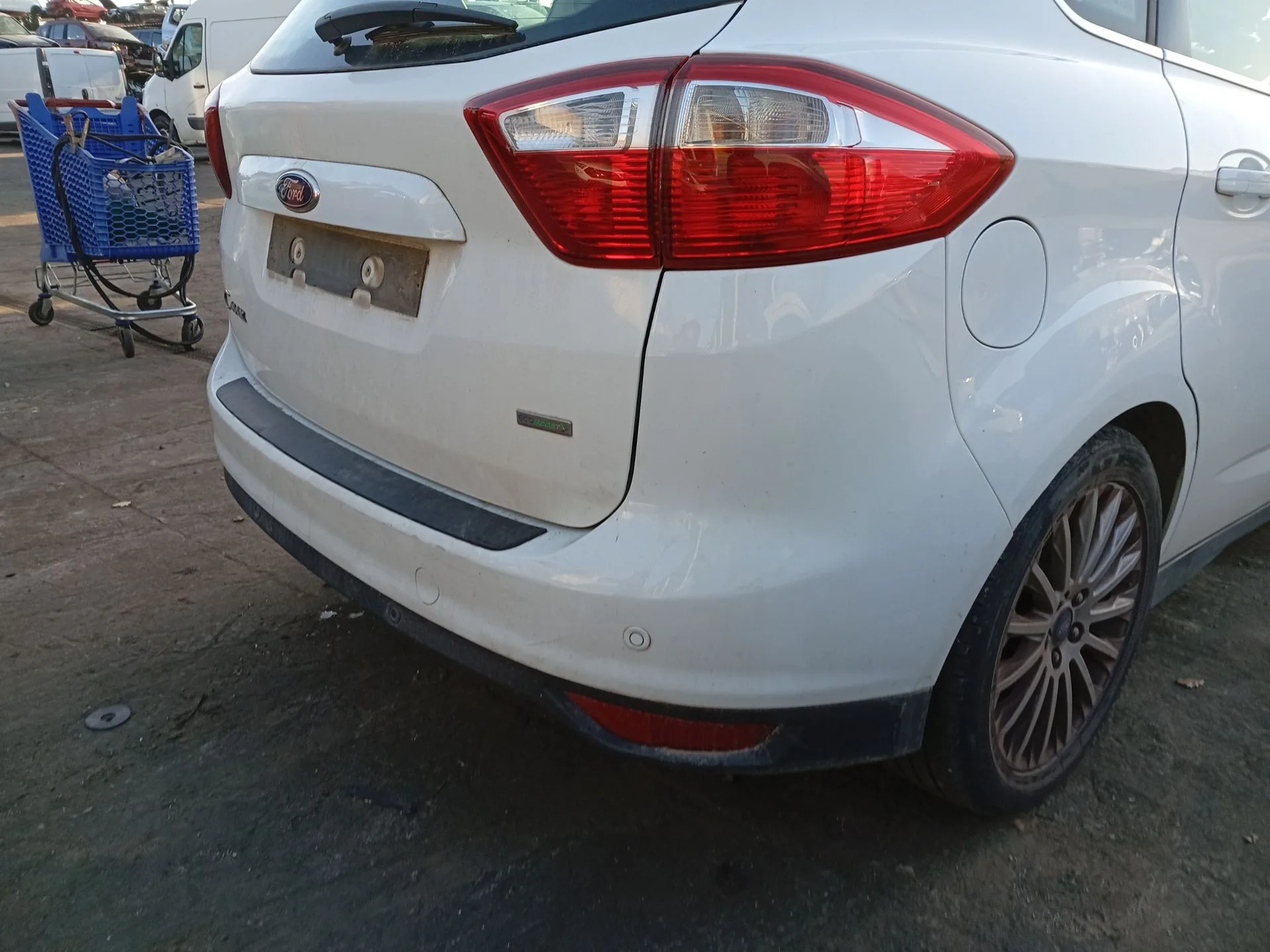 Paragolpes Trasero para Ford C-Max Ii (Dxa/Cb7, Dxa/Ceu)