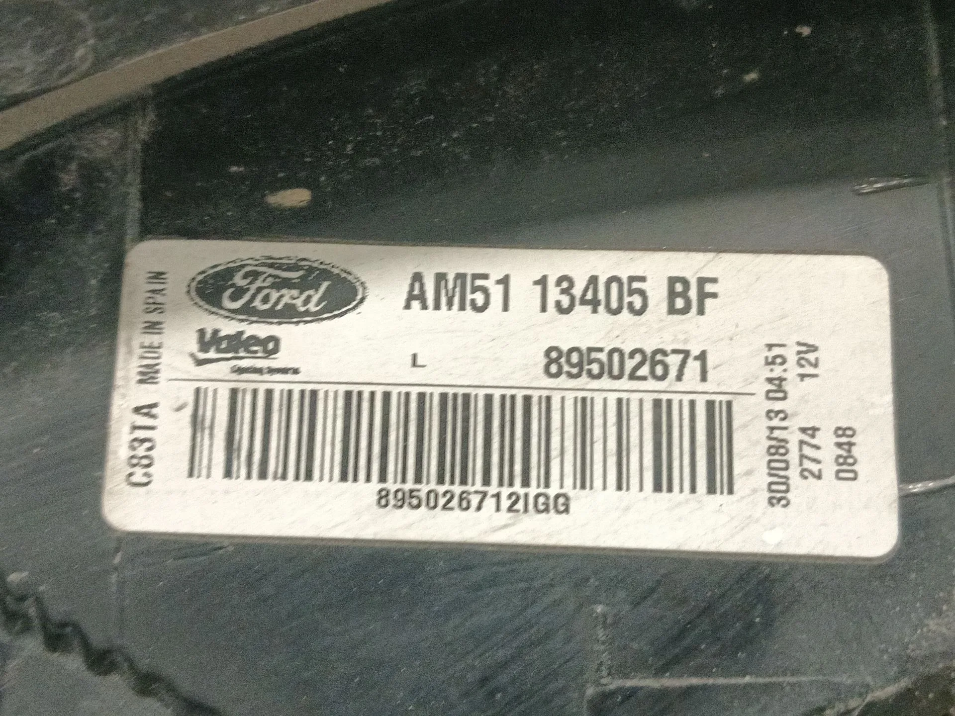 Piloto Trasero Izquierdo para Ford C-Max Ii (Dxa/Cb7, Dxa/Ceu)