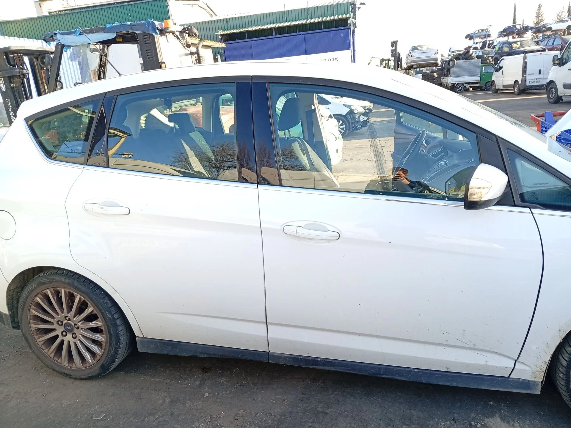Puerta Trasera Derecha para Ford C-Max Ii (Dxa/Cb7, Dxa/Ceu)