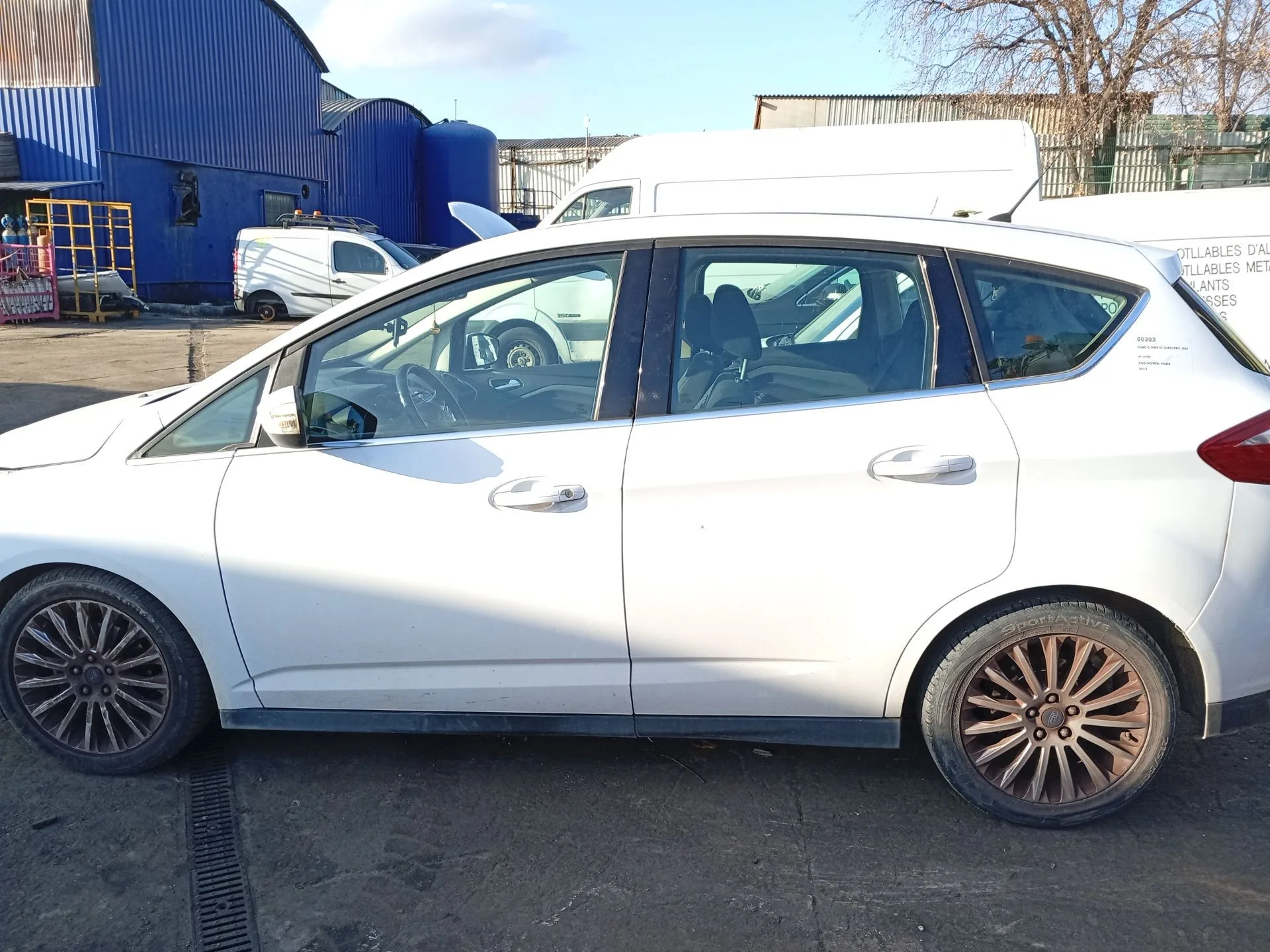 Puerta Trasera Izquierda para Ford C-Max Ii (Dxa/Cb7, Dxa/Ceu)