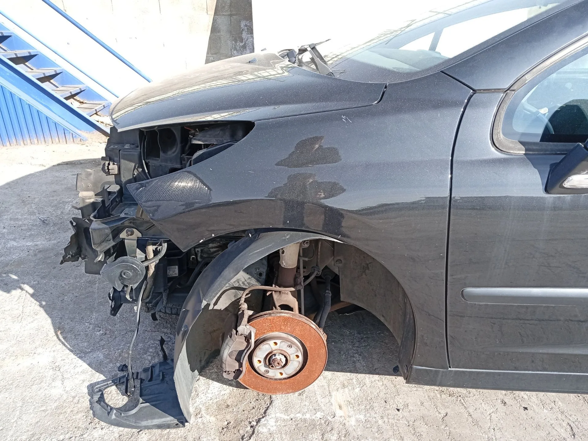 Aleta Delantera Izquierda para Peugeot 207 Cc (Wd_)