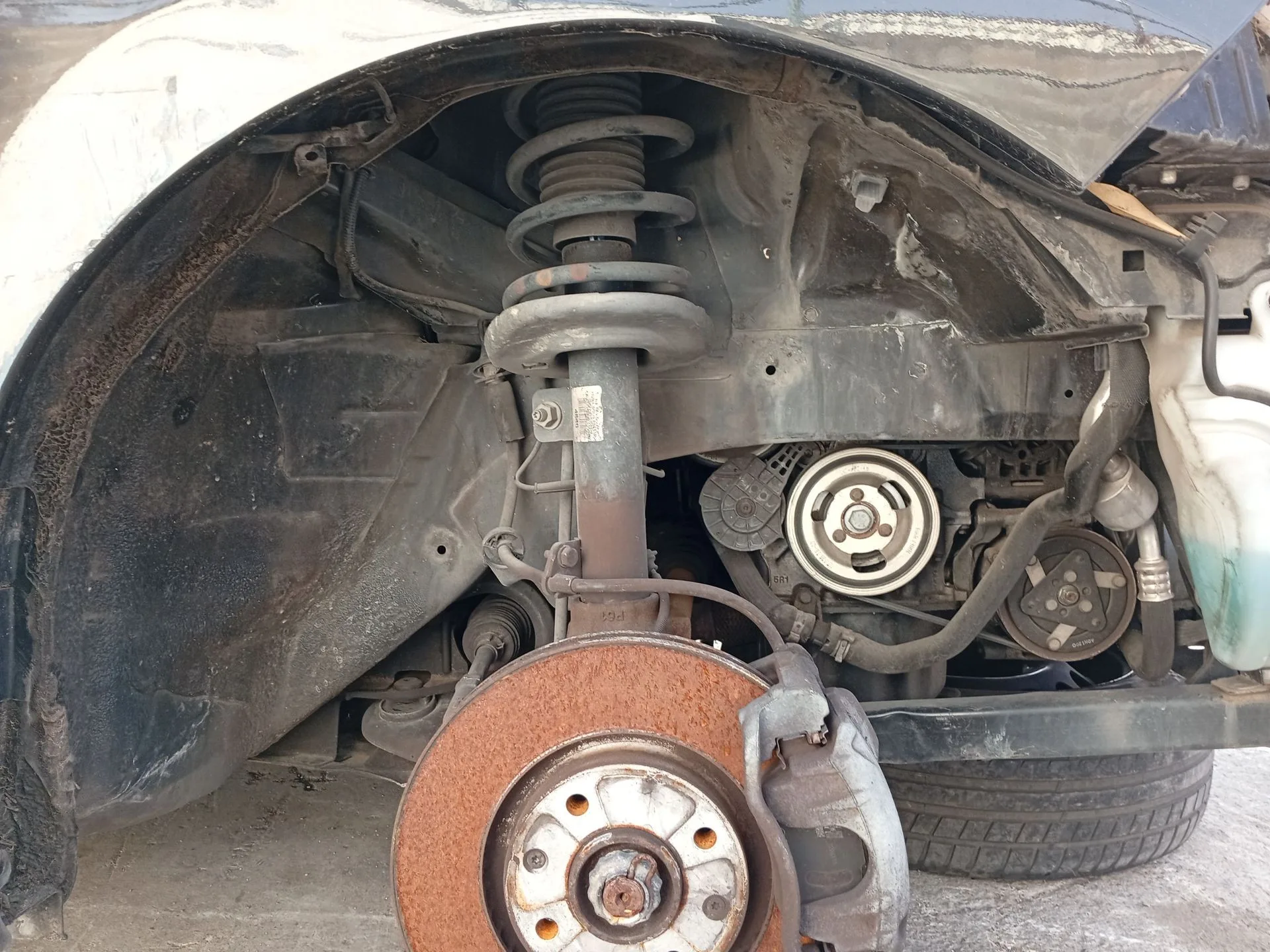 Amortiguador Delantero Derecho para Peugeot 207 Cc (Wd_)