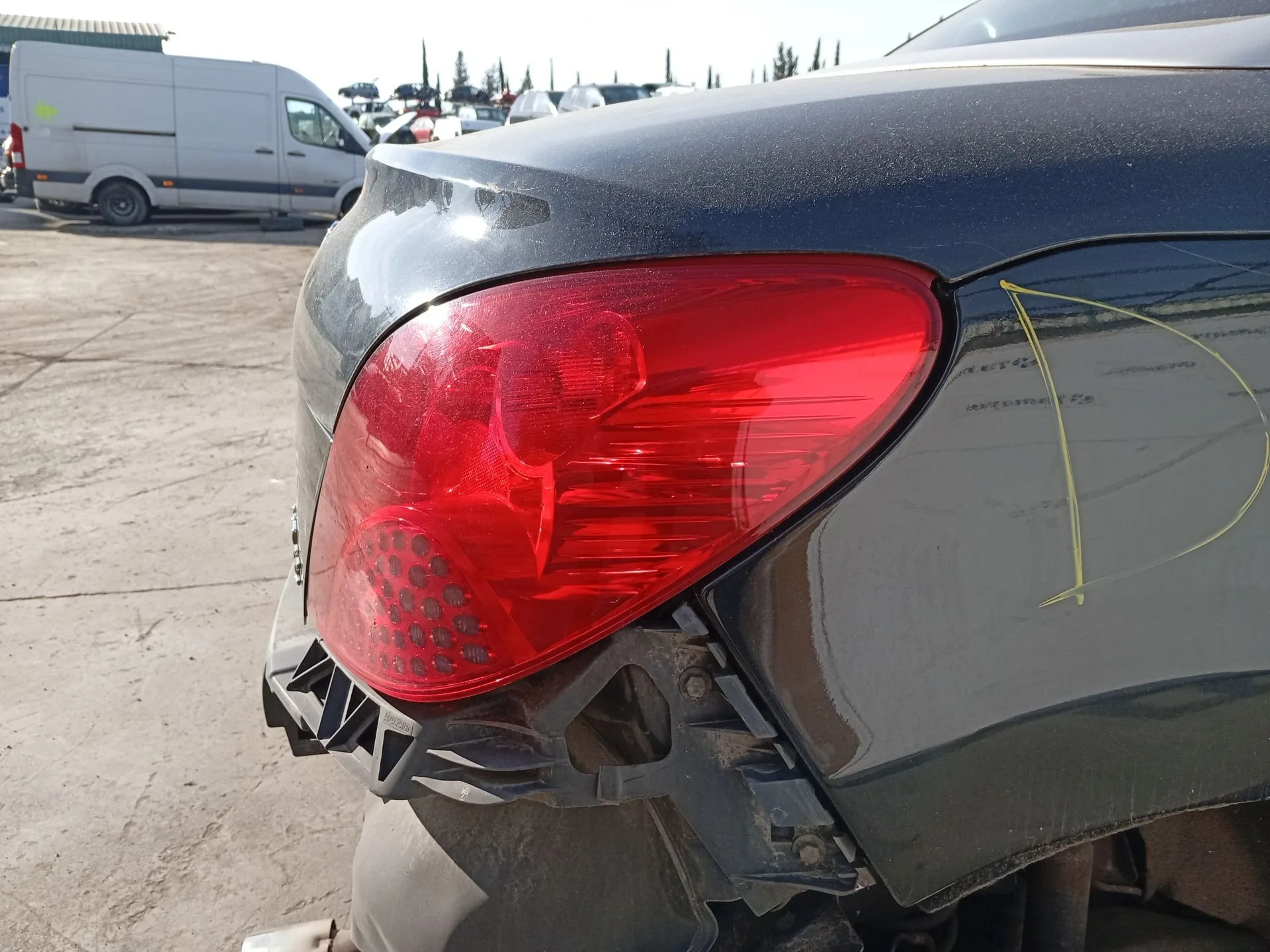 Piloto Trasero Derecho para Peugeot 207 Cc (Wd_)
