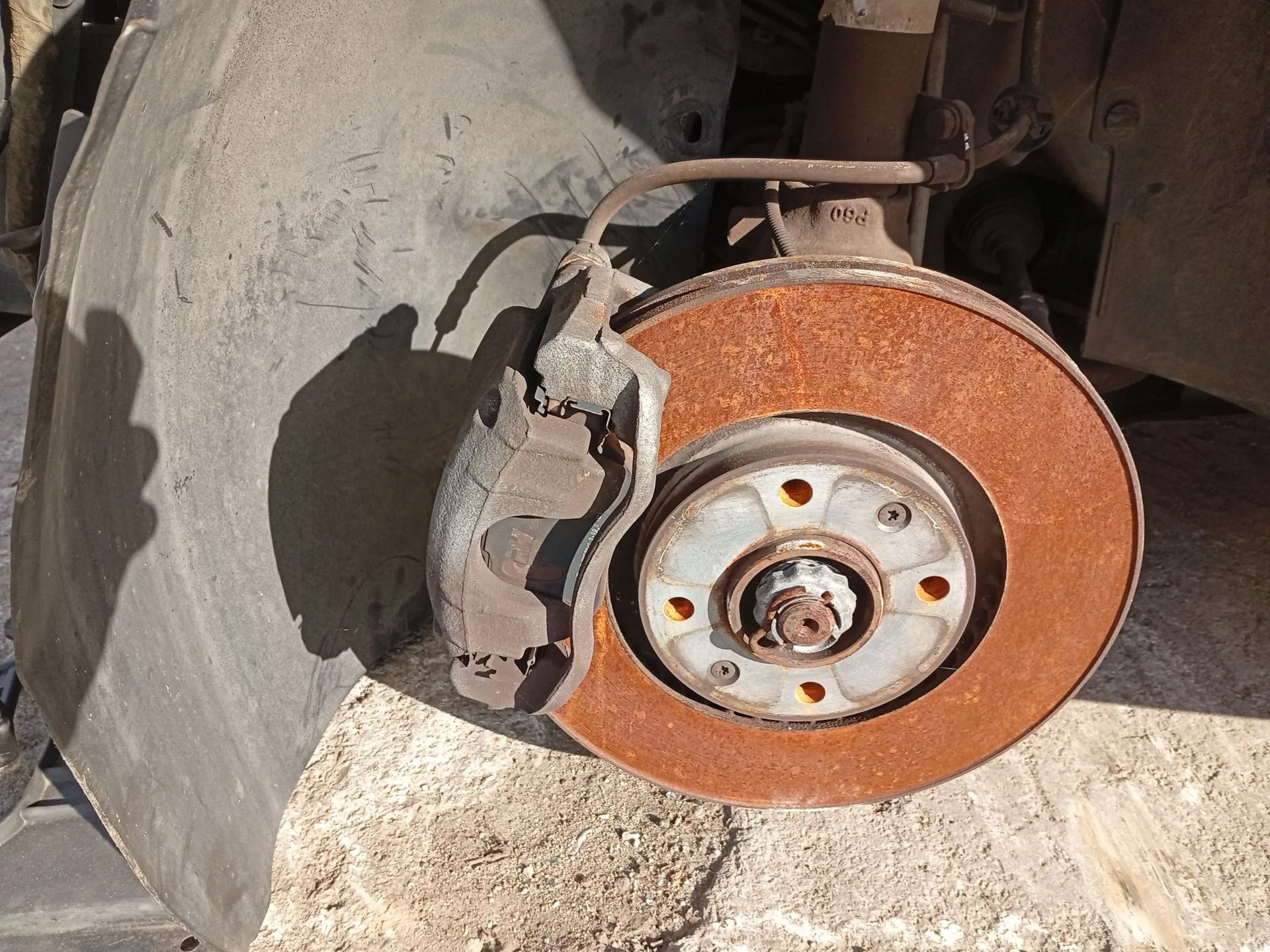 Pinza Freno Delantera Izquierda para Peugeot 207 Cc (Wd_)
