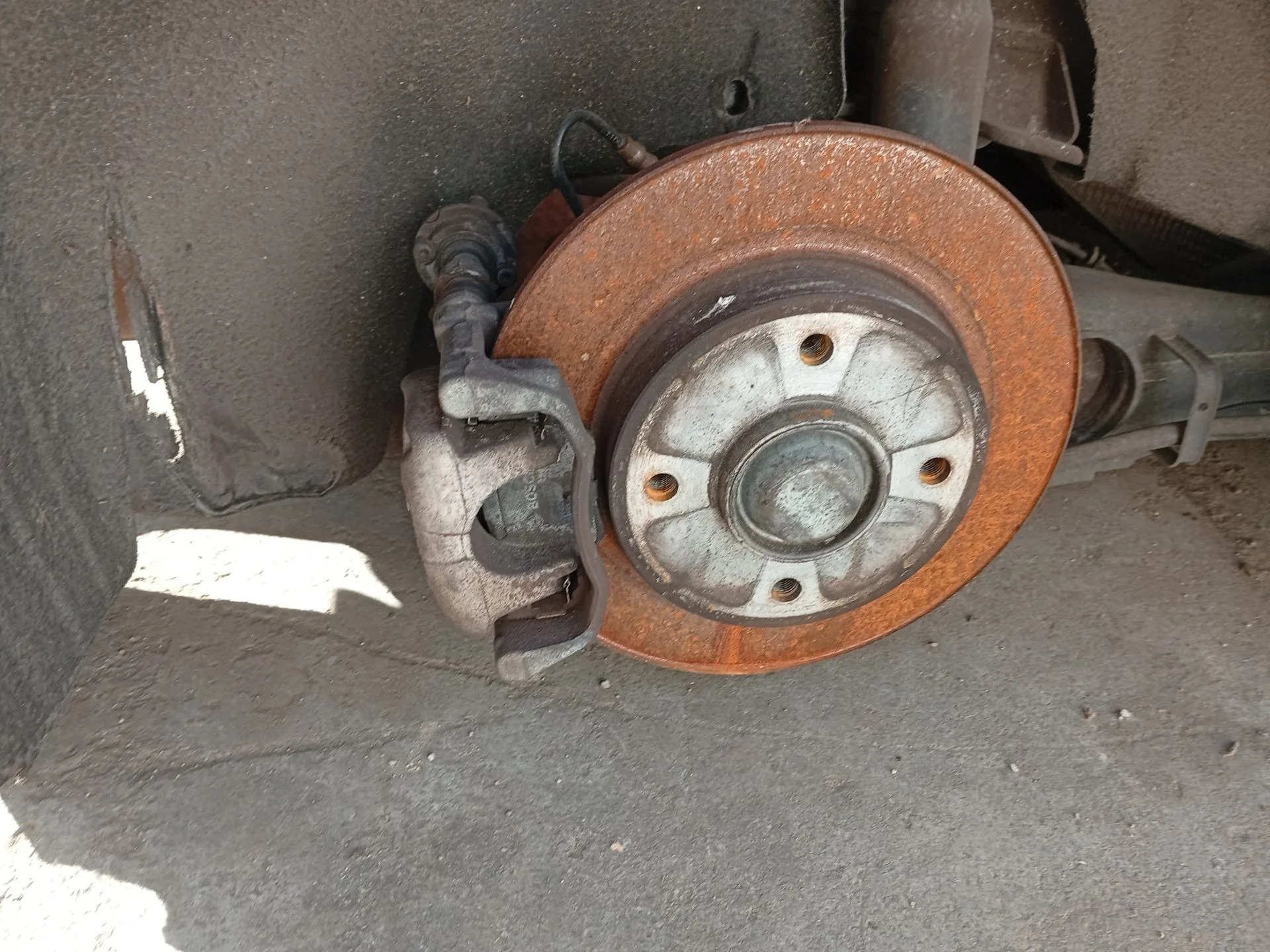 Pinza Freno Trasera Derecha para Peugeot 207 Cc (Wd_)