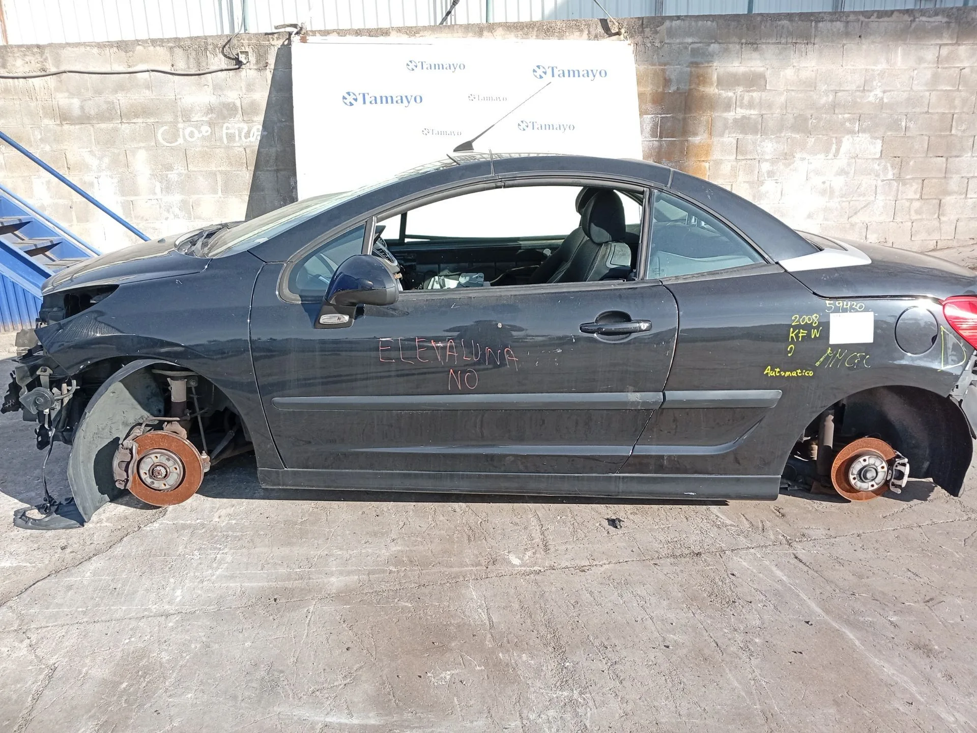 Puerta Delantera Izquierda para Peugeot 207 Cc (Wd_)