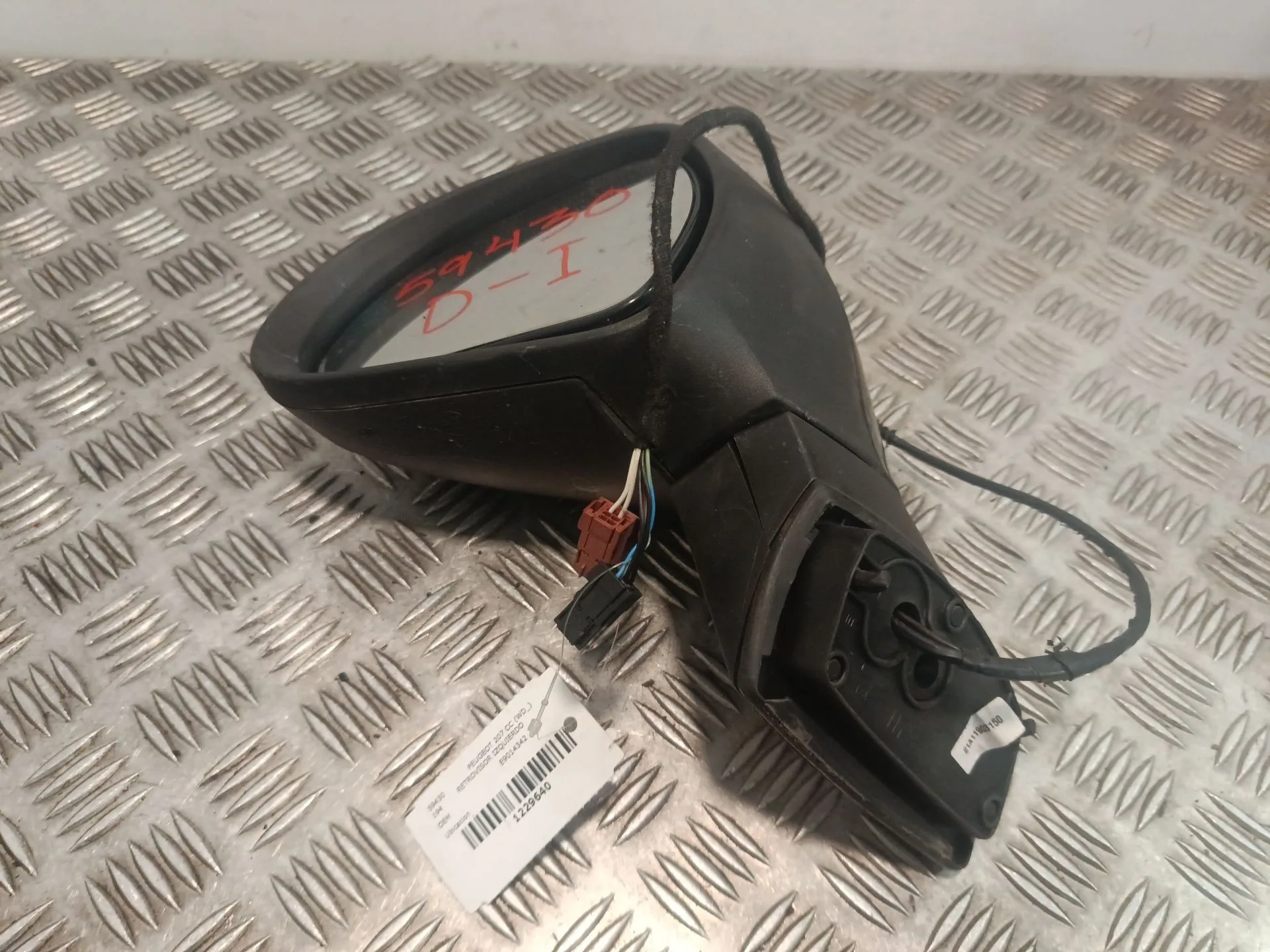 Retrovisor Izquierdo para Peugeot 207 Cc (Wd_)