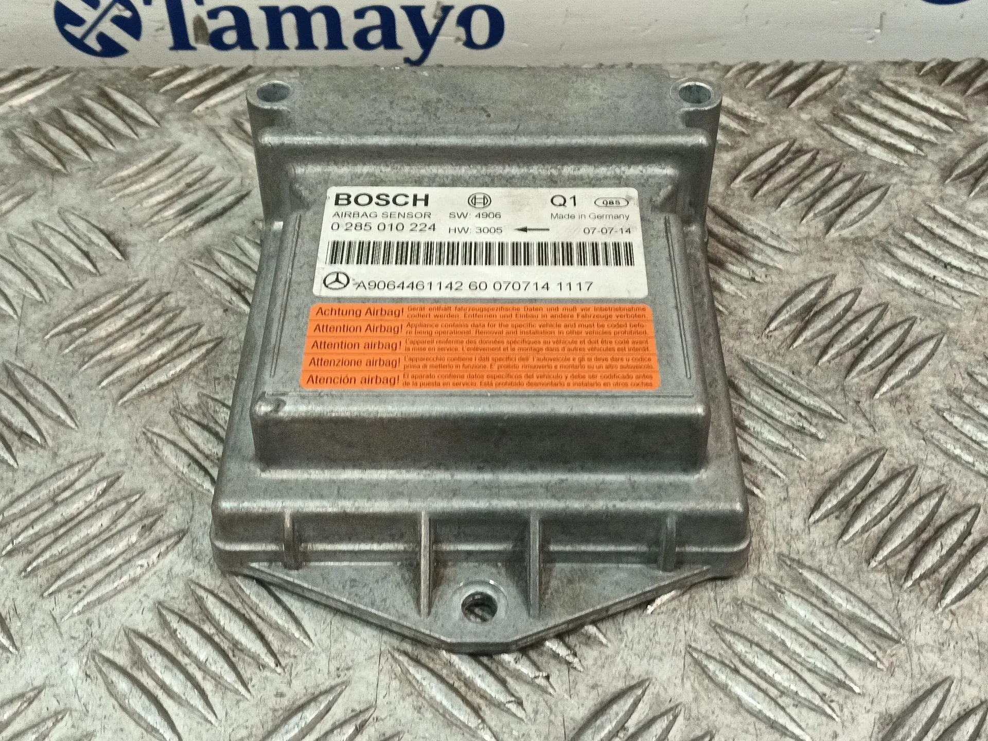 Centralita Airbag para Mercedes-Benz Vito / Mixto Furgoneta (W639)