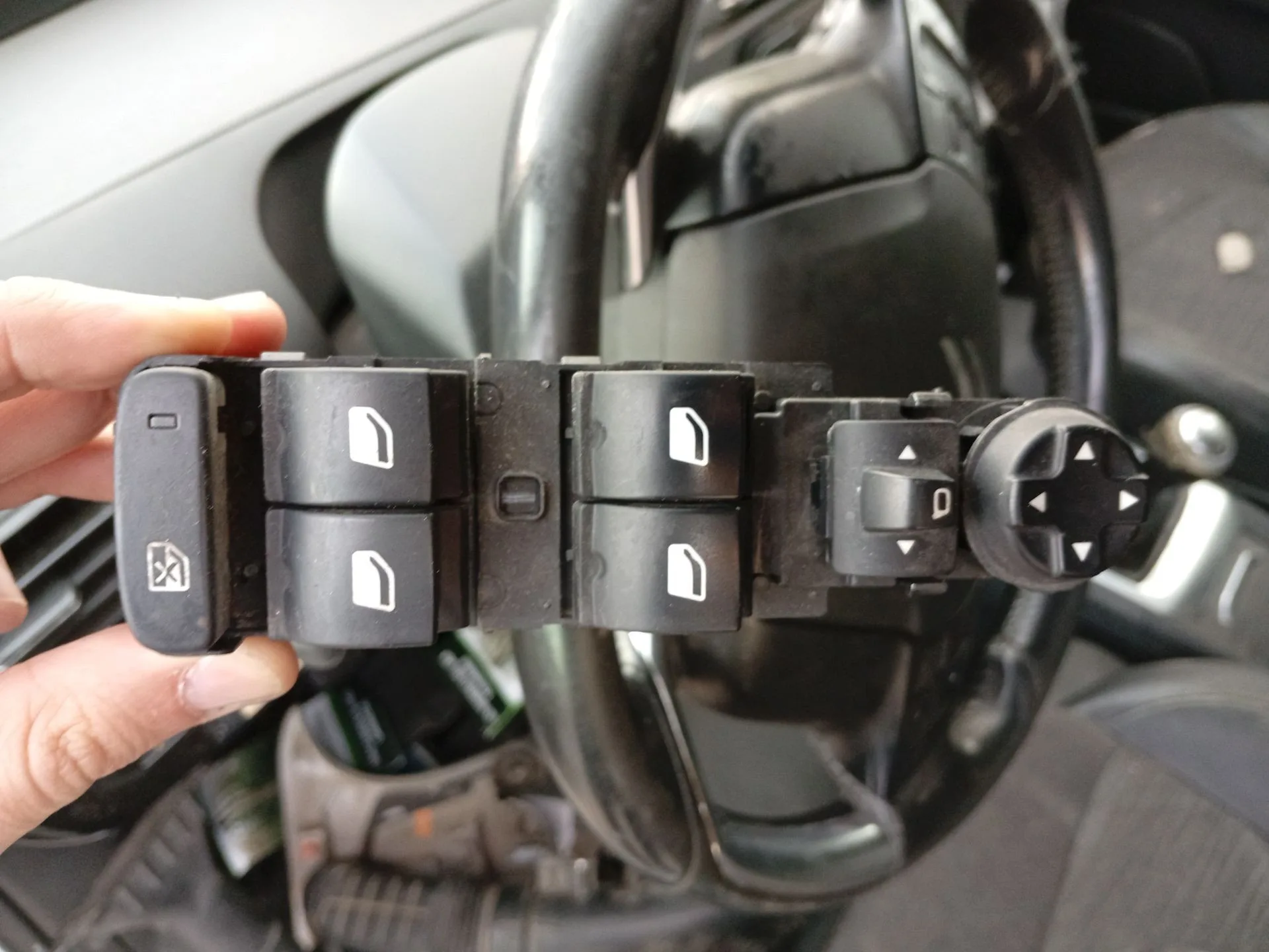 Mando Elevalunas Delantero Izquierdo para Citroën C4 Picasso Ii