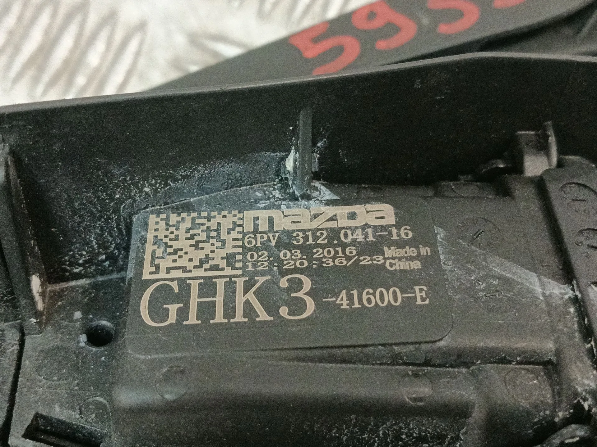 Potenciometro Pedal para Mazda Cx-3 (Dk)