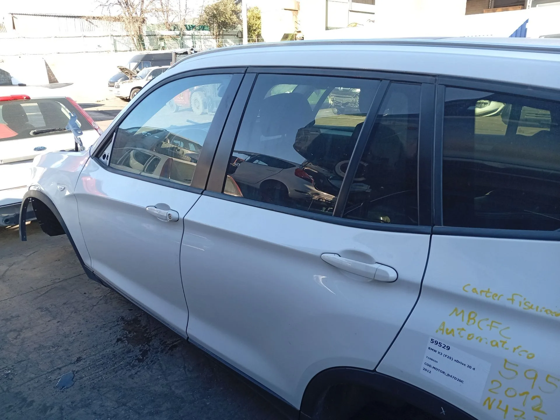 Puerta Trasera Izquierda para Bmw X3 (F25)