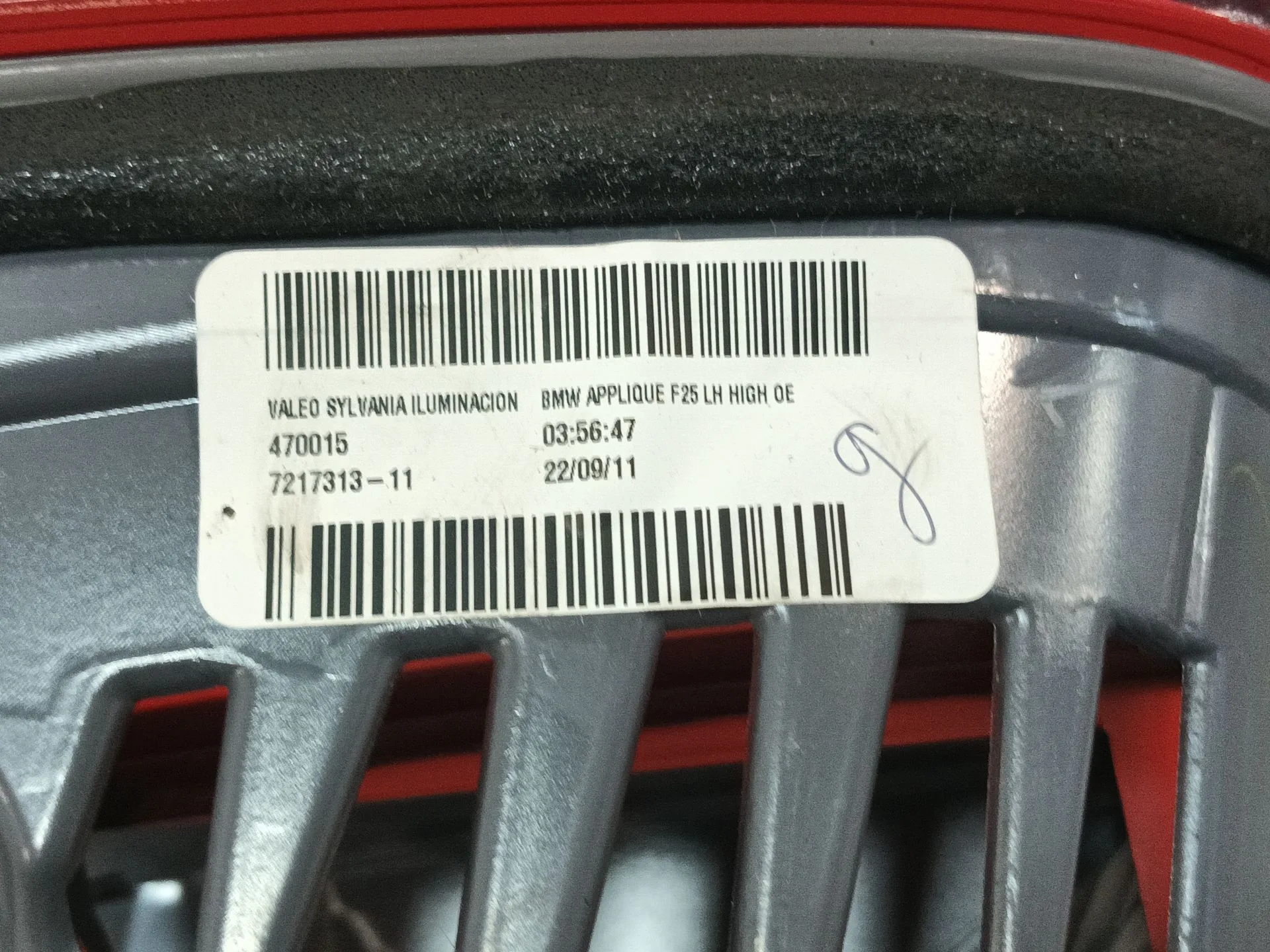 Piloto Trasero Izquierdo Interior para Bmw X3 (F25)