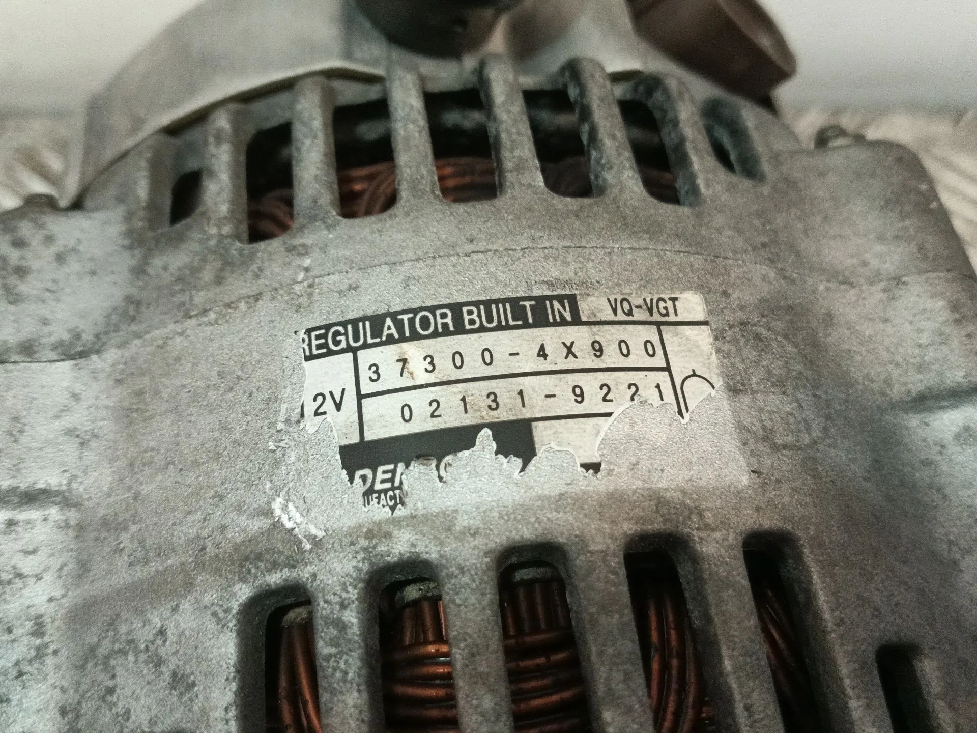 Alternador para Kia Carnival