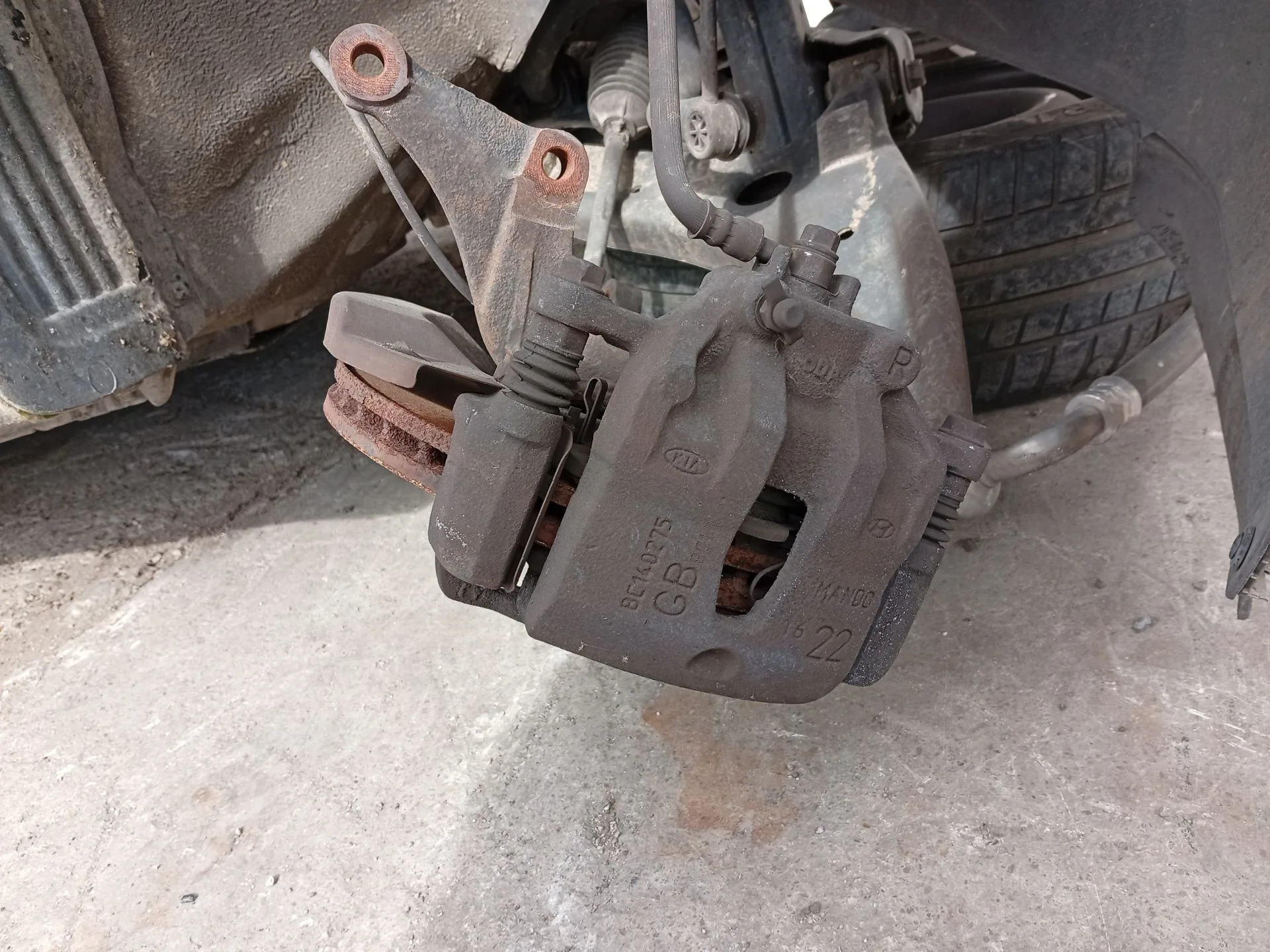 Pinza Freno Delantera Derecha para Hyundai I20
