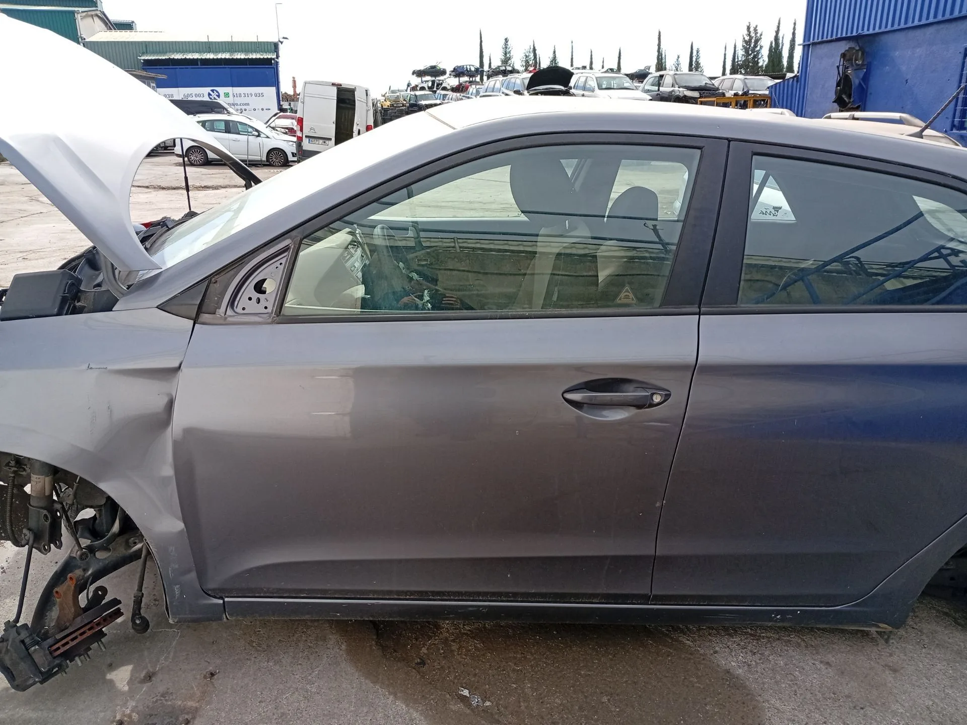 Puerta Delantera Izquierda para Hyundai I20